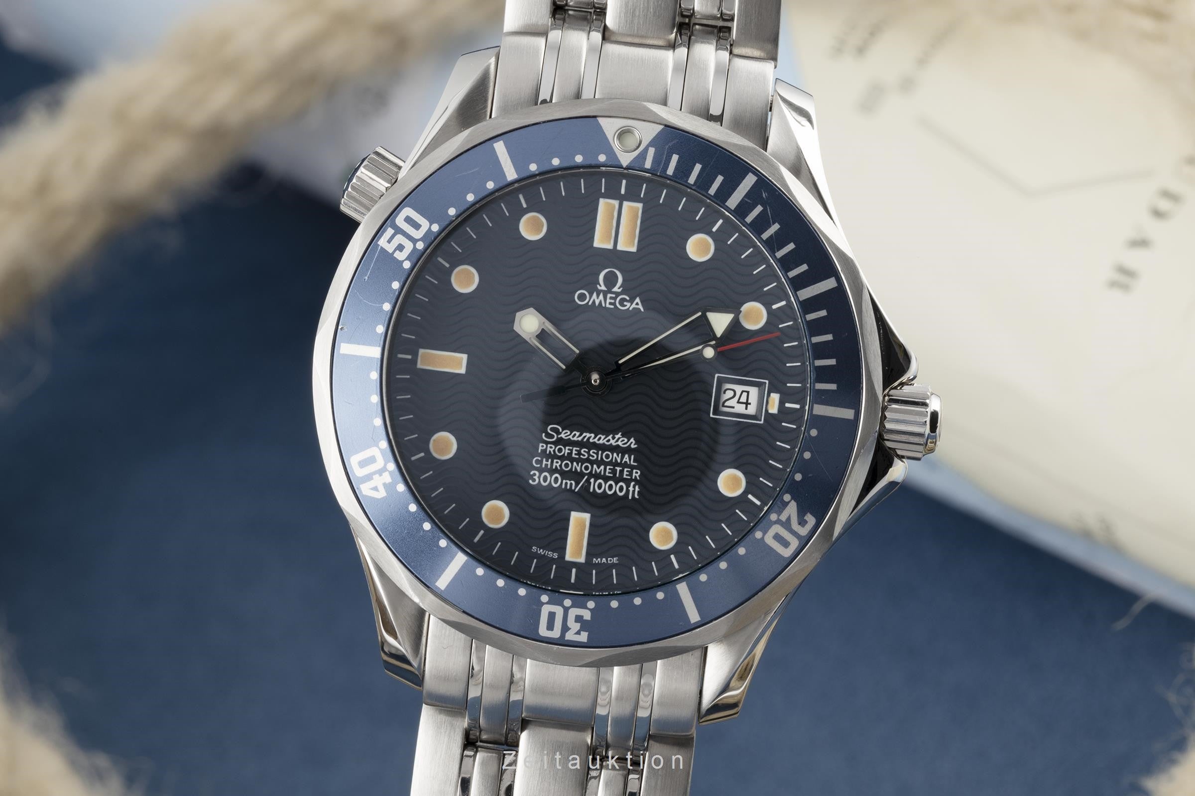 Omega Seamaster steel automatic men's watch 2531.80.00 LP: 6300EUR  [2207541]