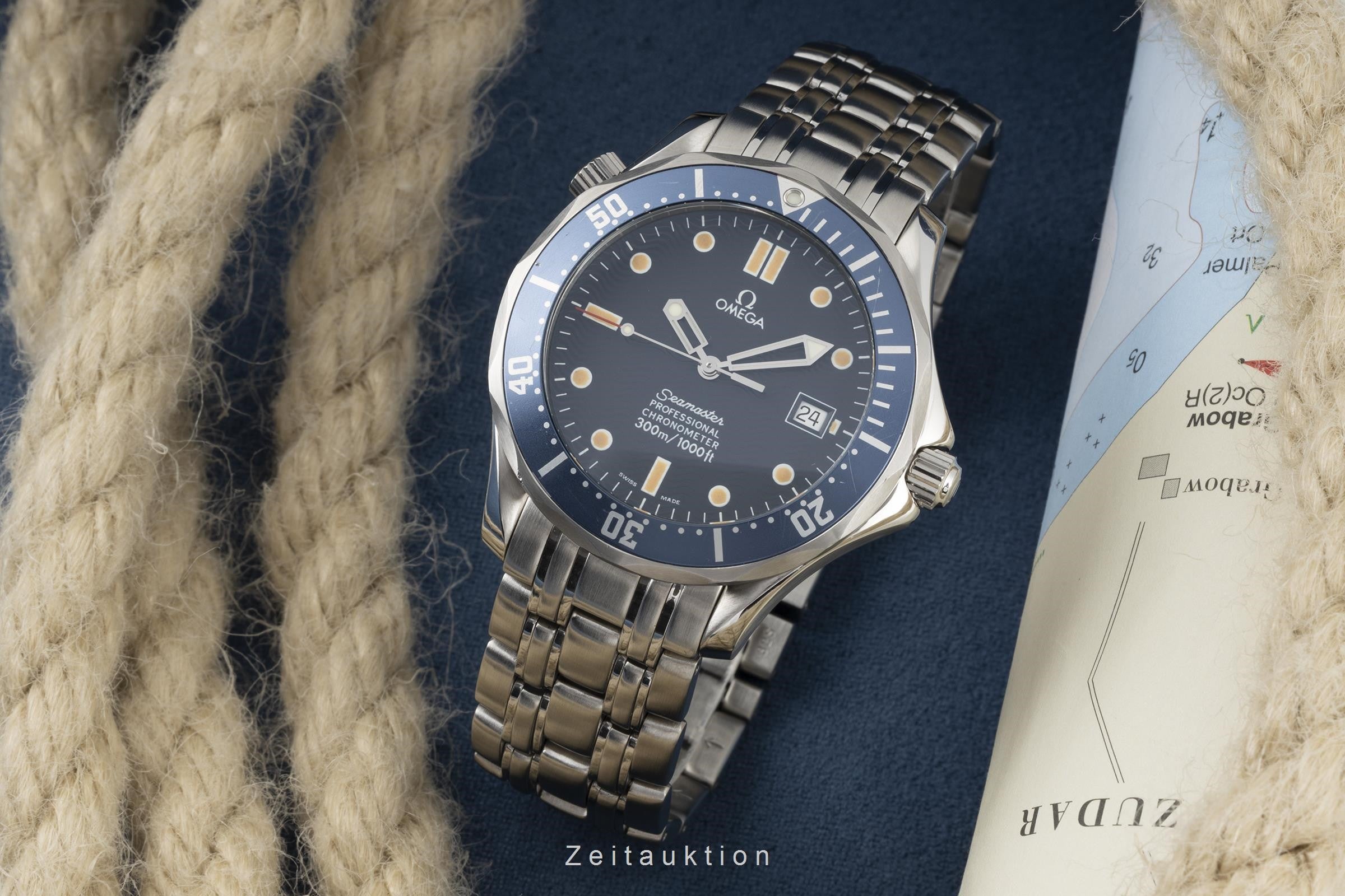 Omega Seamaster steel automatic men's watch 2531.80.00 LP: 6300EUR  [2207541]