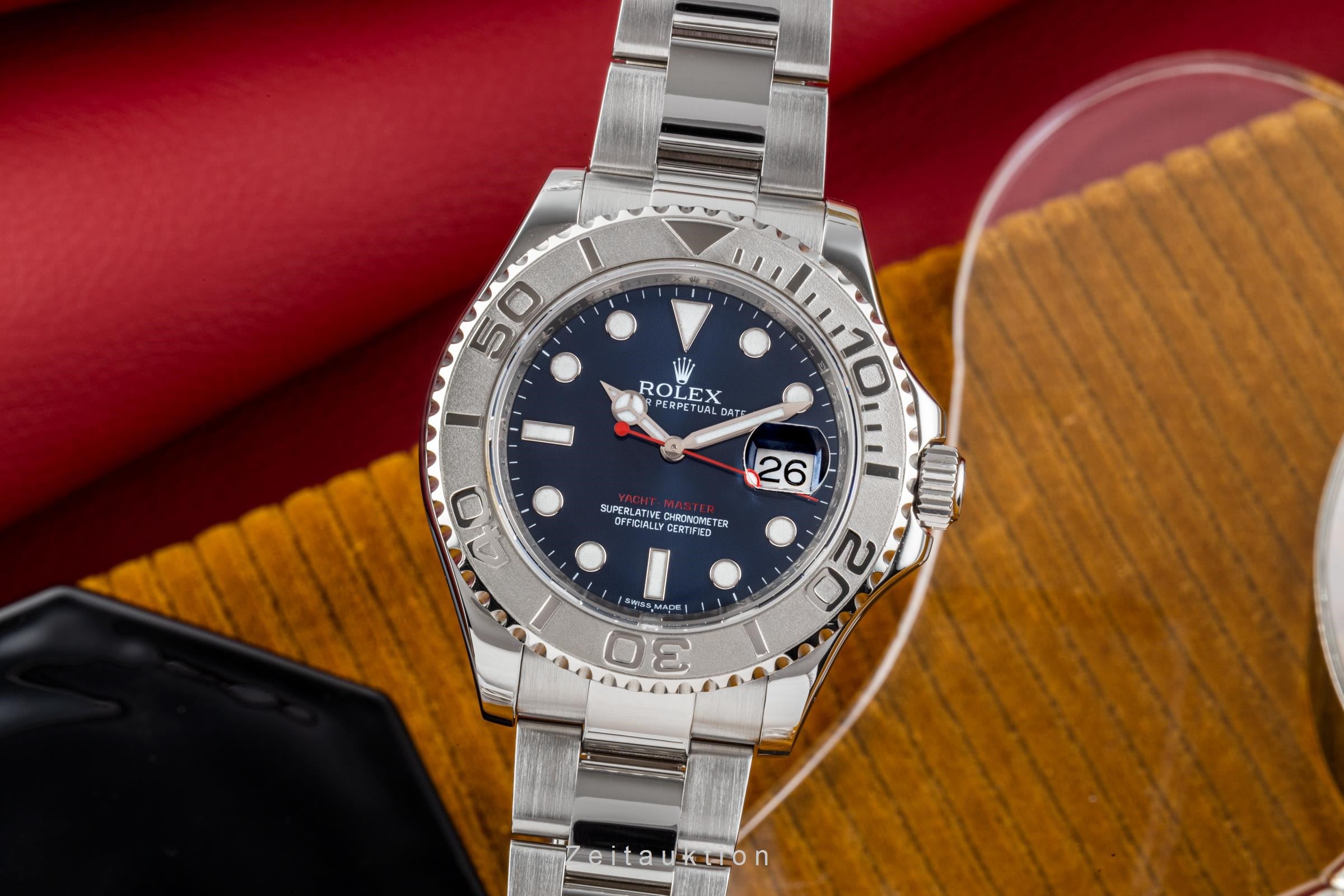 Rolex Yacht-Master steel / platinium automatic Kal. 3135 Ref