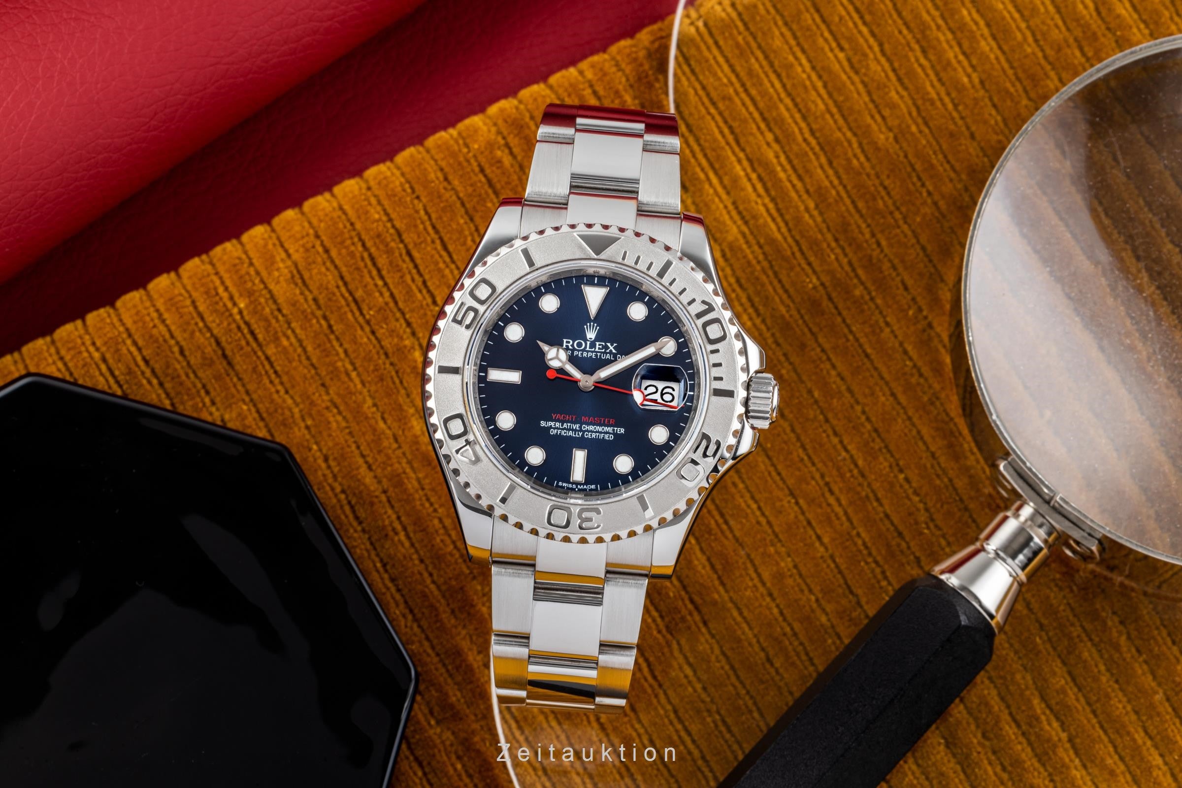 Rolex Yacht-Master steel / platinium automatic men's watch 116622  [2207545]