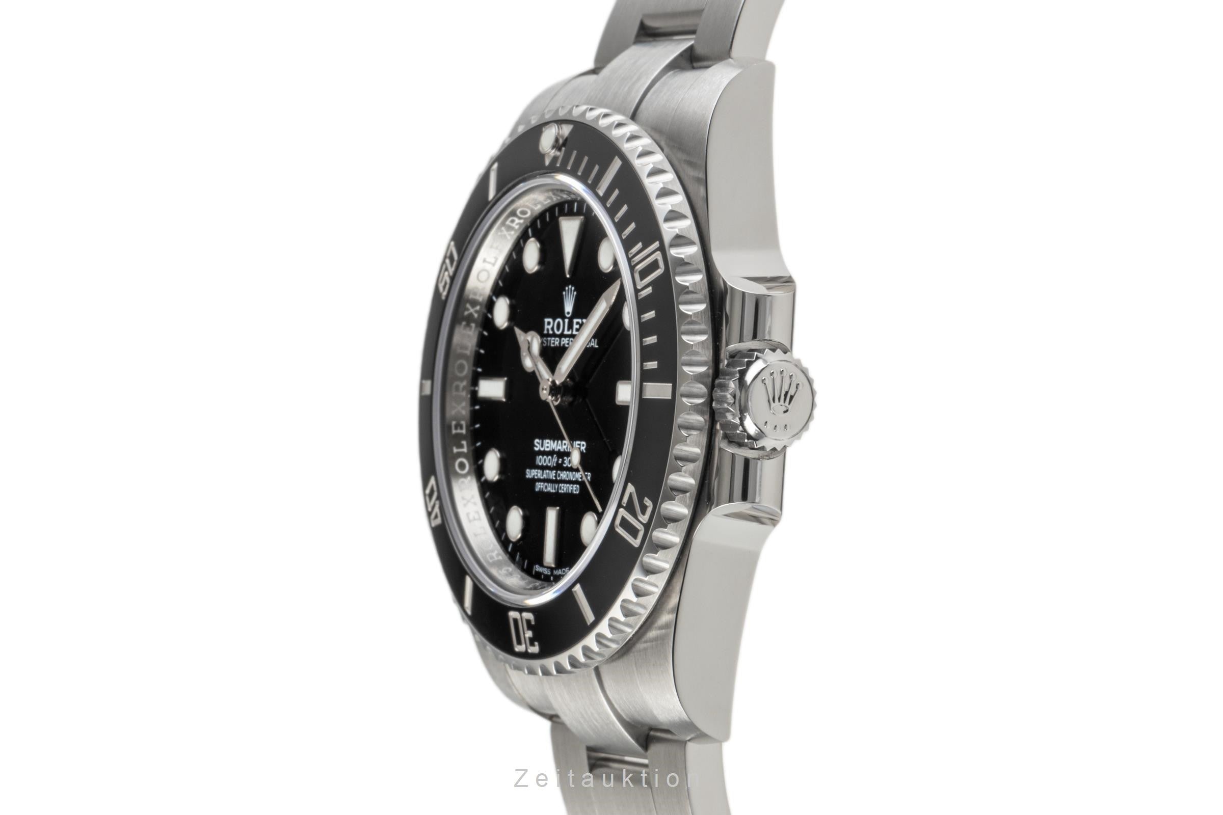 Rolex Submariner acier automatique montre pour hommes 114060  [2207563]