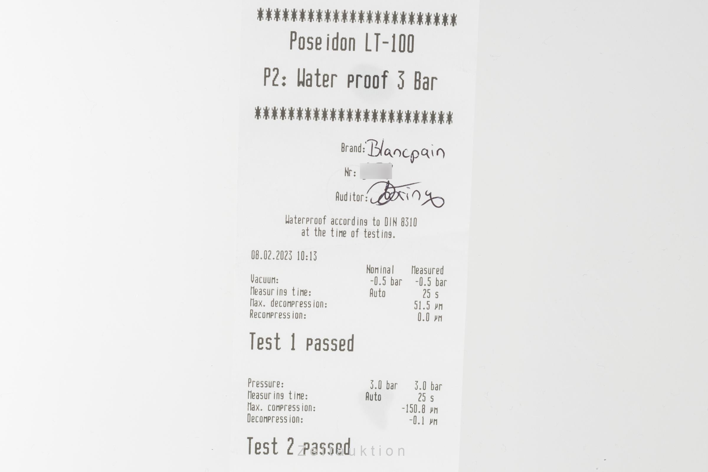 Blancpain Villeret 18 ct gold automatic men's watch 00951418  [2207593]