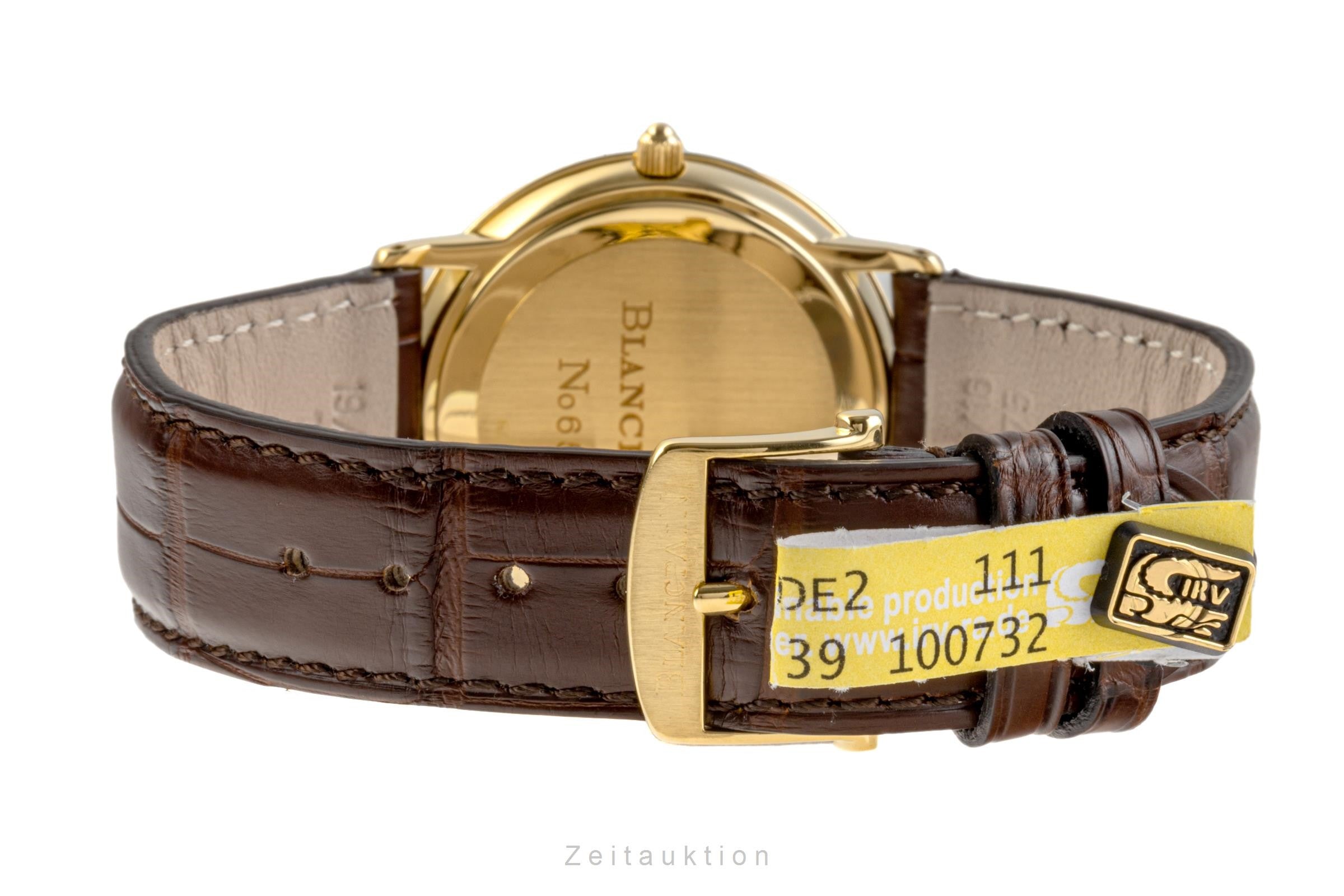 Blancpain Villeret 18 ct gold automatic men's watch 00951418  [2207593]