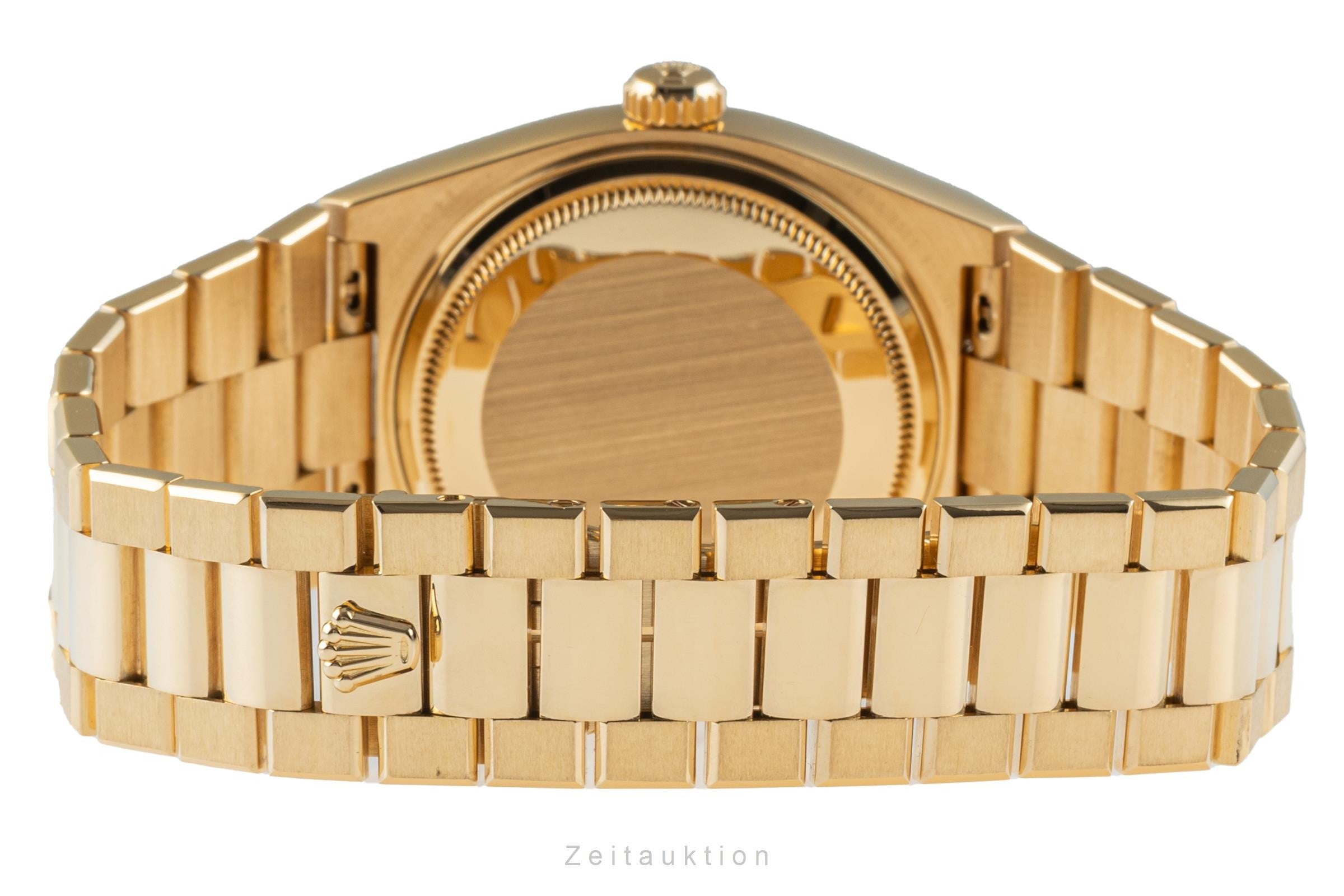 Rolex Day-Date Oysterquartz 18k (0,750) Gold Herrenuhr Ref. 19018 VP: 34400,- € [2207623]