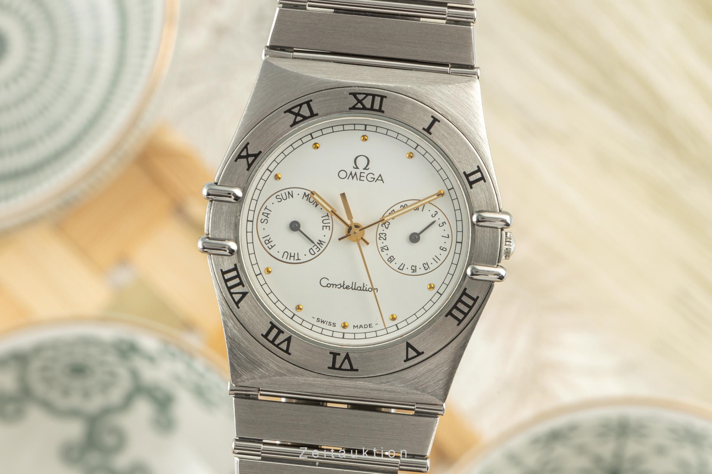Omega Constellation steel quartz men's watch 396.1070.1, 396.1080.1  [2207630]
