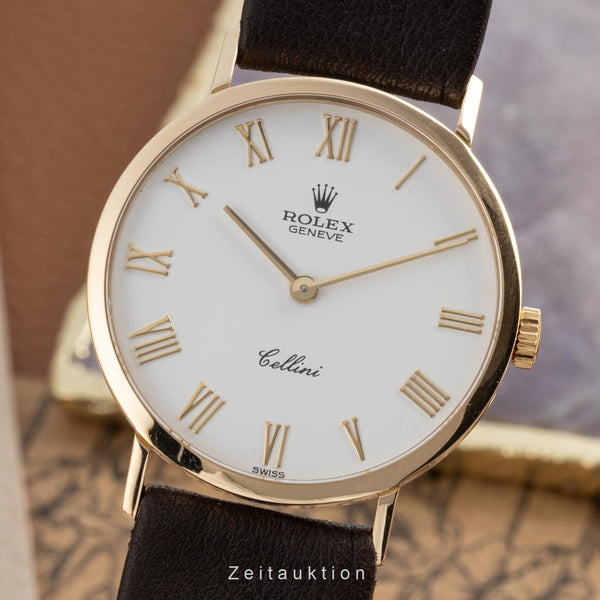 Rolex Cellini 18 ct gold manual winding men's watch 4112  [2207670]
