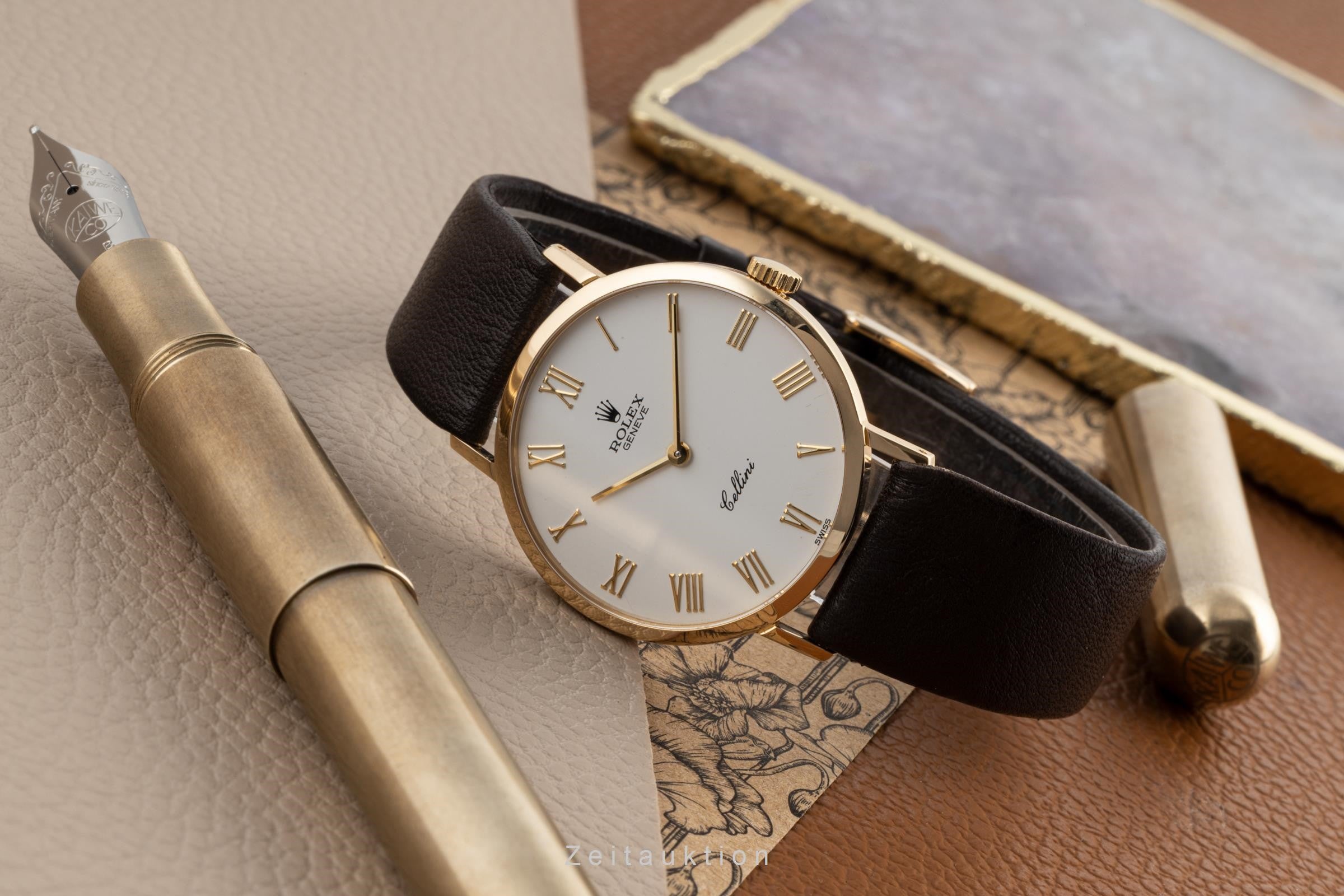 Rolex Cellini 18 ct gold manual winding men's watch 4112  [2207670]