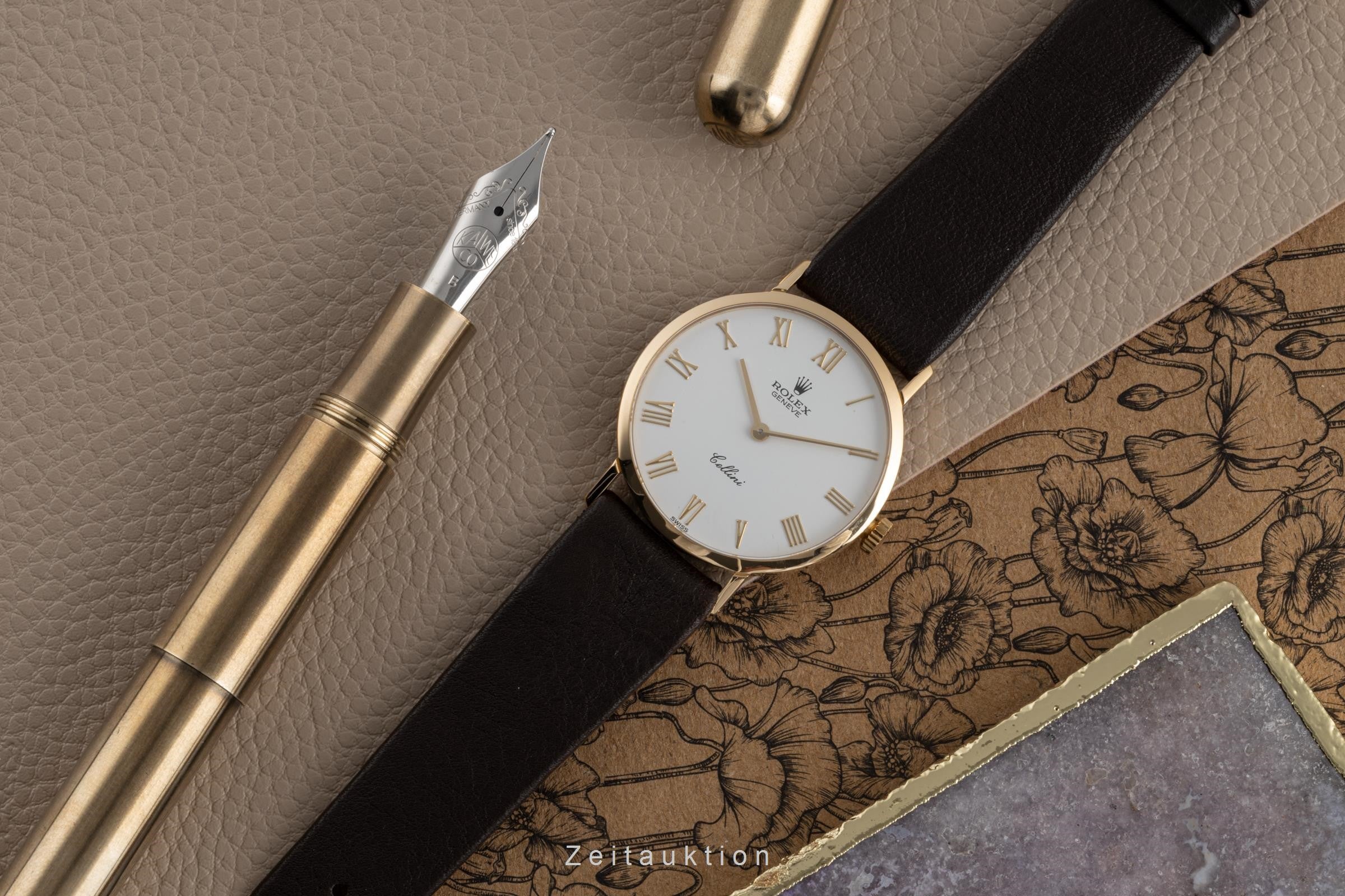 Rolex Cellini 18 ct gold manual winding men's watch 4112  [2207670]