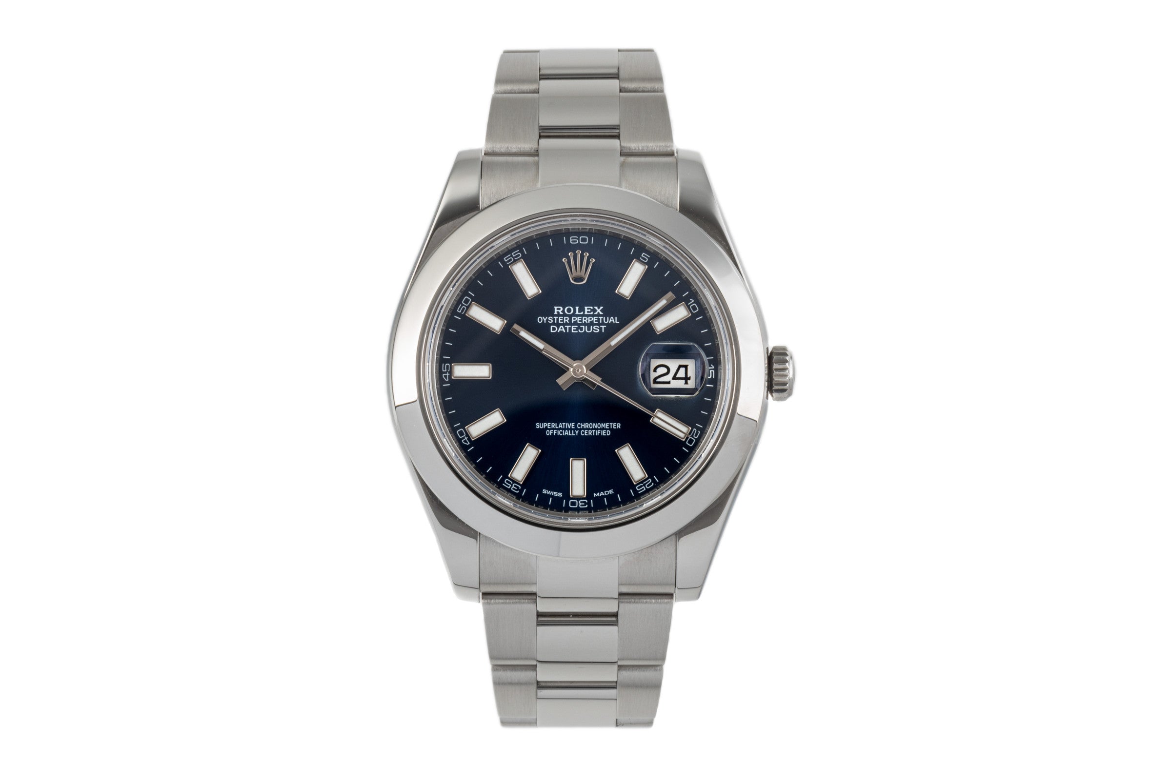 Rolex Datejust II 41 Oyster Perpetual Edelstahl Automatik Herrenuhr Ref. 116300  [2207684]