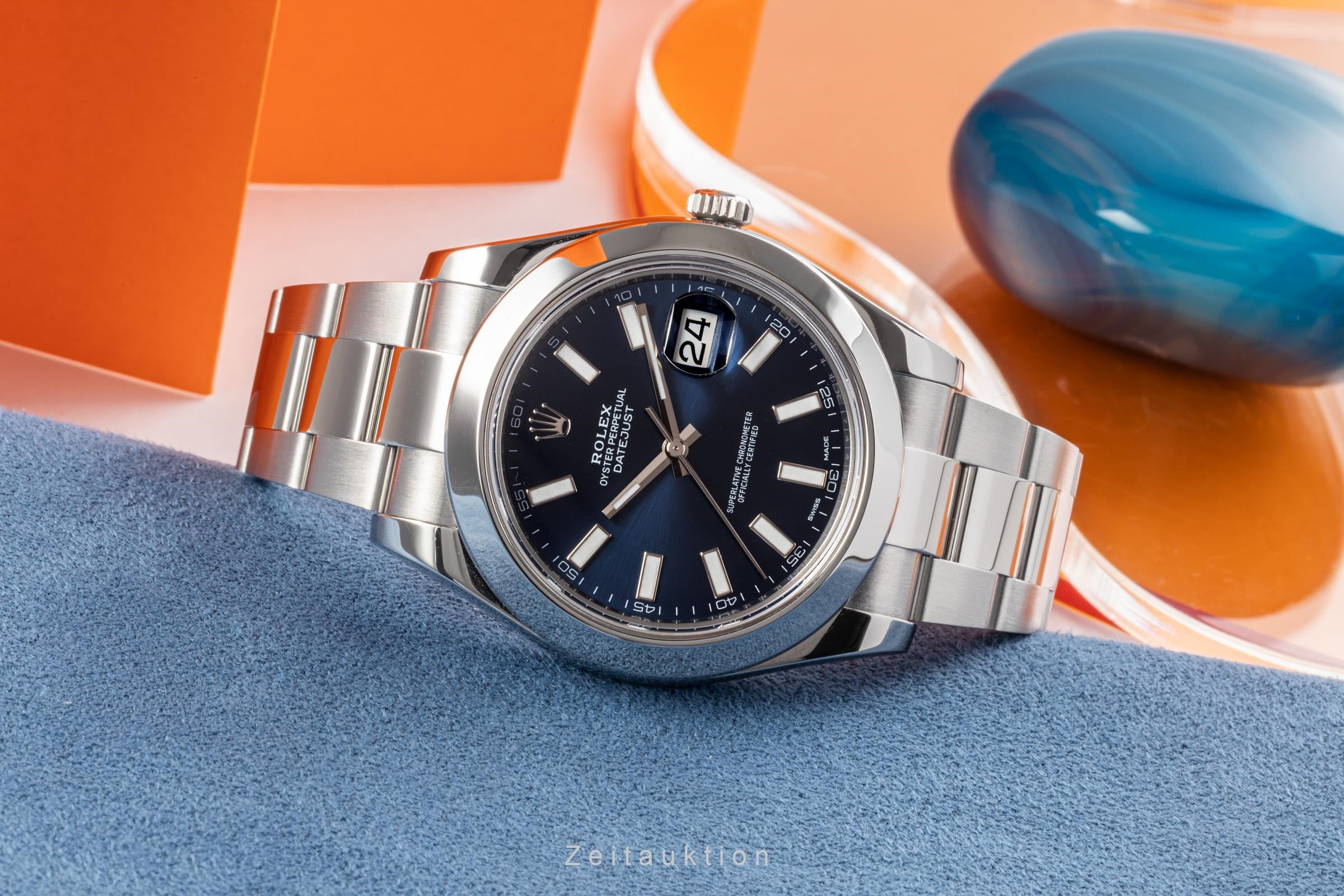 Rolex Datejust II 41 Oyster Perpetual Edelstahl Automatik Herrenuhr Ref. 116300  [2207684]