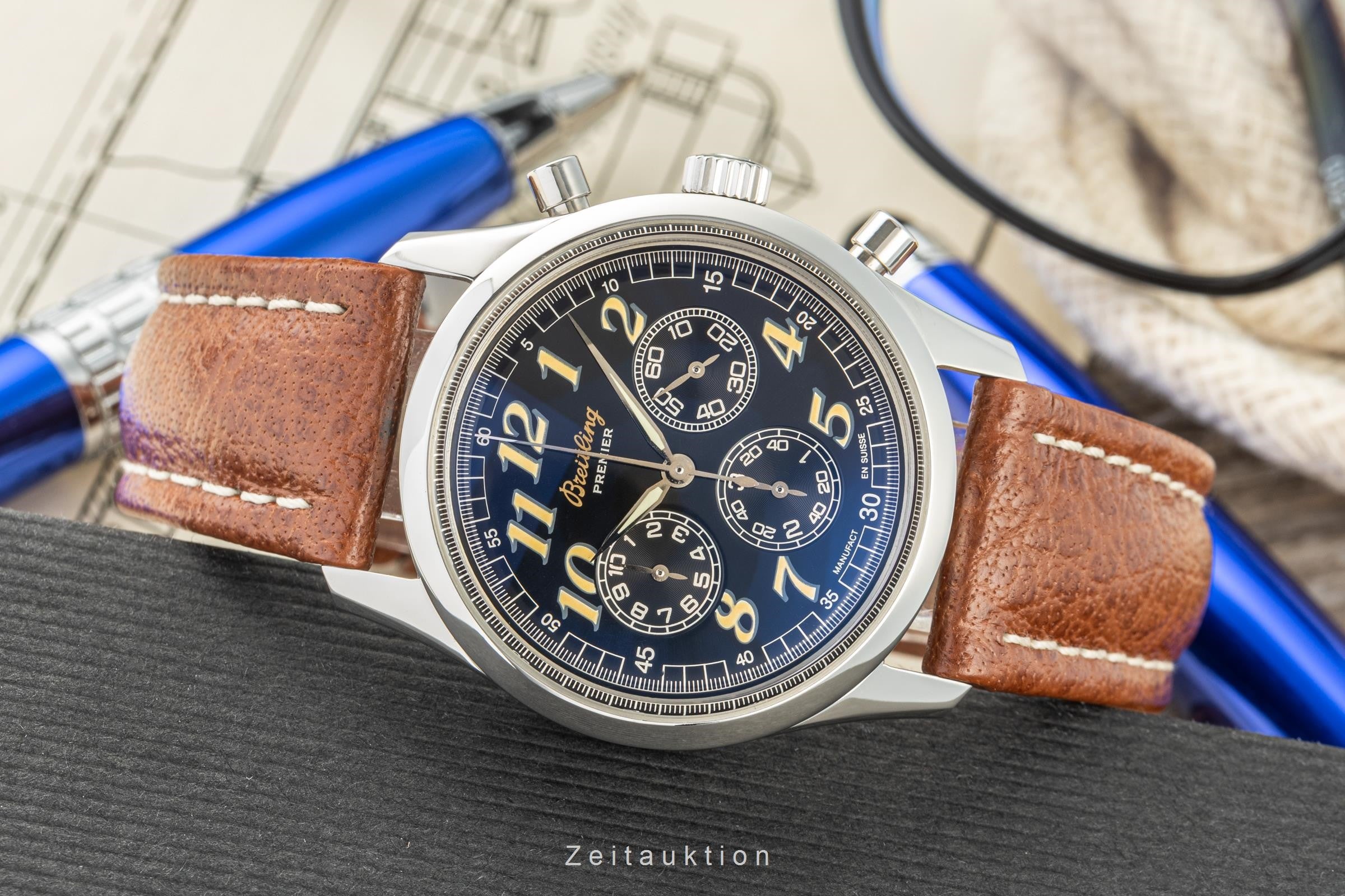 Breitling Navitimer Premier Chronograph Automatik Herrenuhr A40035 VP: 7800,- € [2207713]