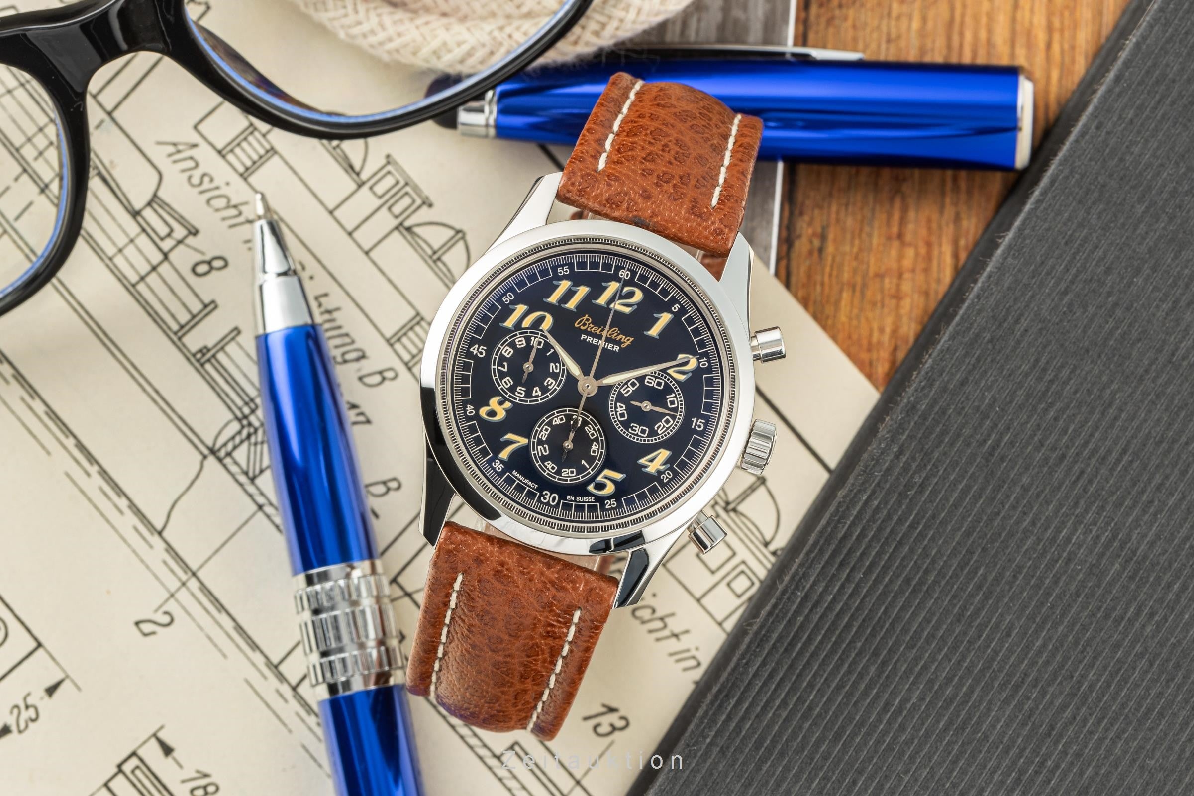 Breitling Navitimer Premier Chronograph Automatik Herrenuhr A40035 VP: 7800,- € [2207713]