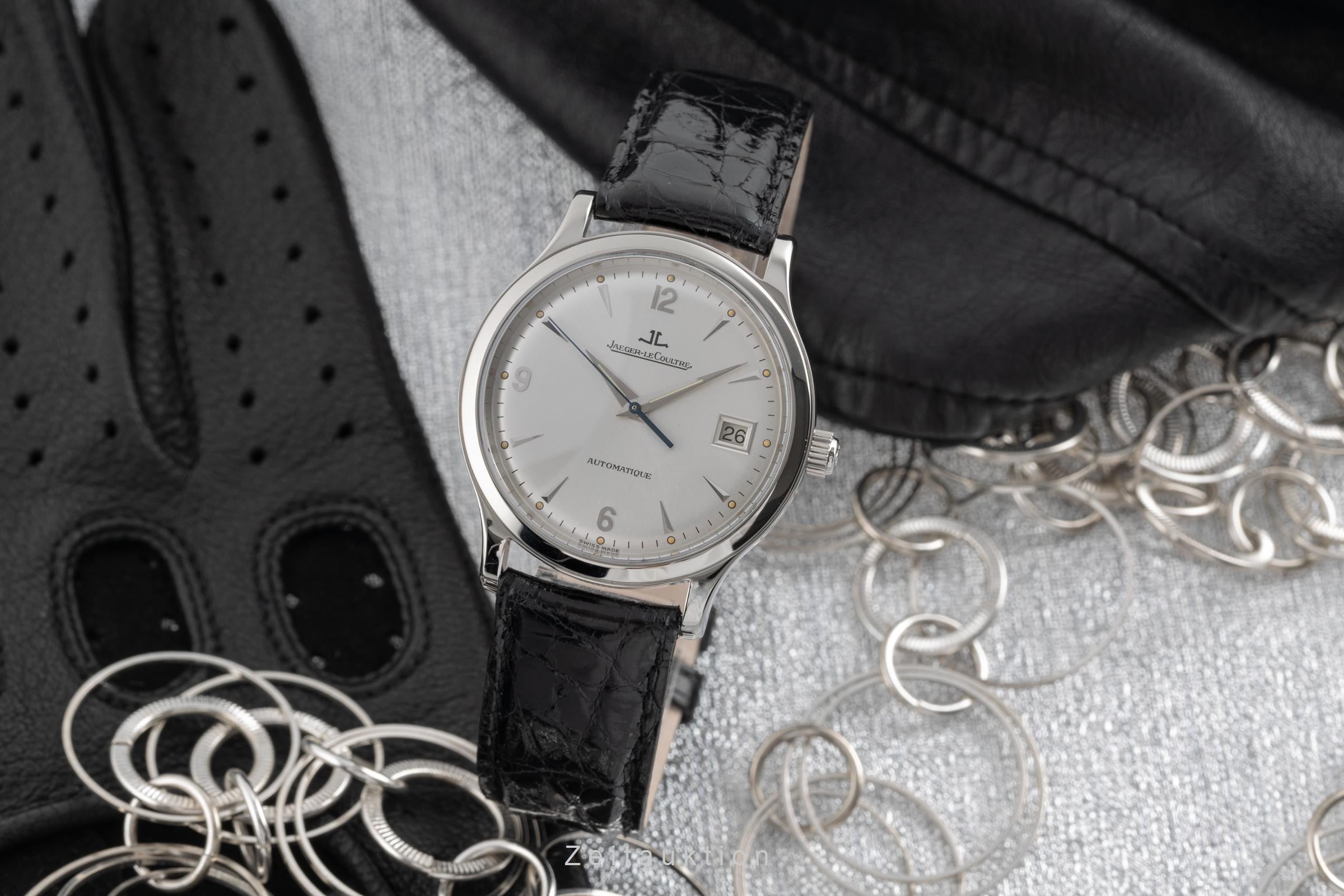 Jaeger LeCoultre Master Control steel automatic men's watch 140.8.89,140.840.892  [2207718]