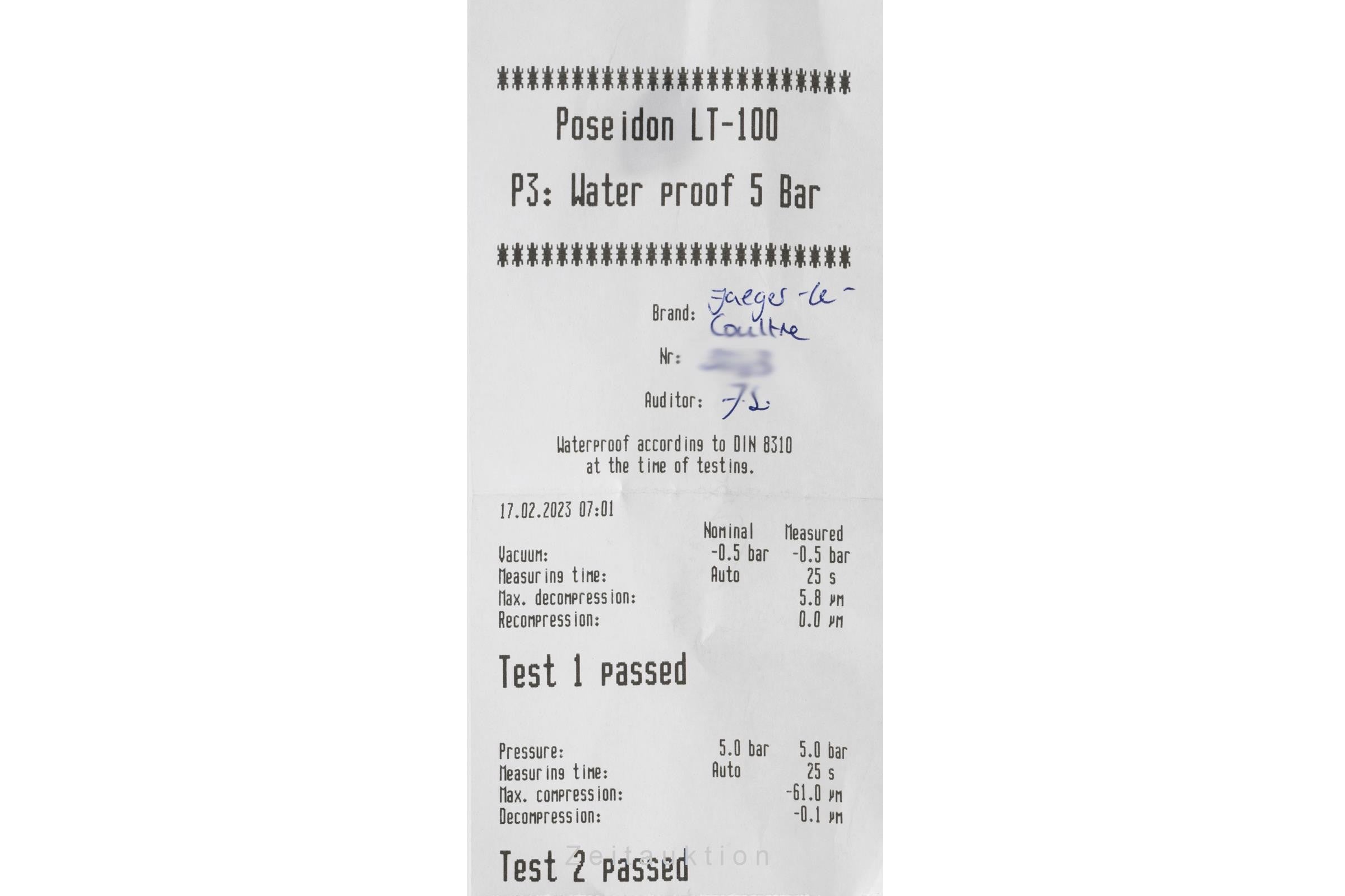 Jaeger LeCoultre Master Control steel automatic men's watch 140.8.89,140.840.892  [2207718]