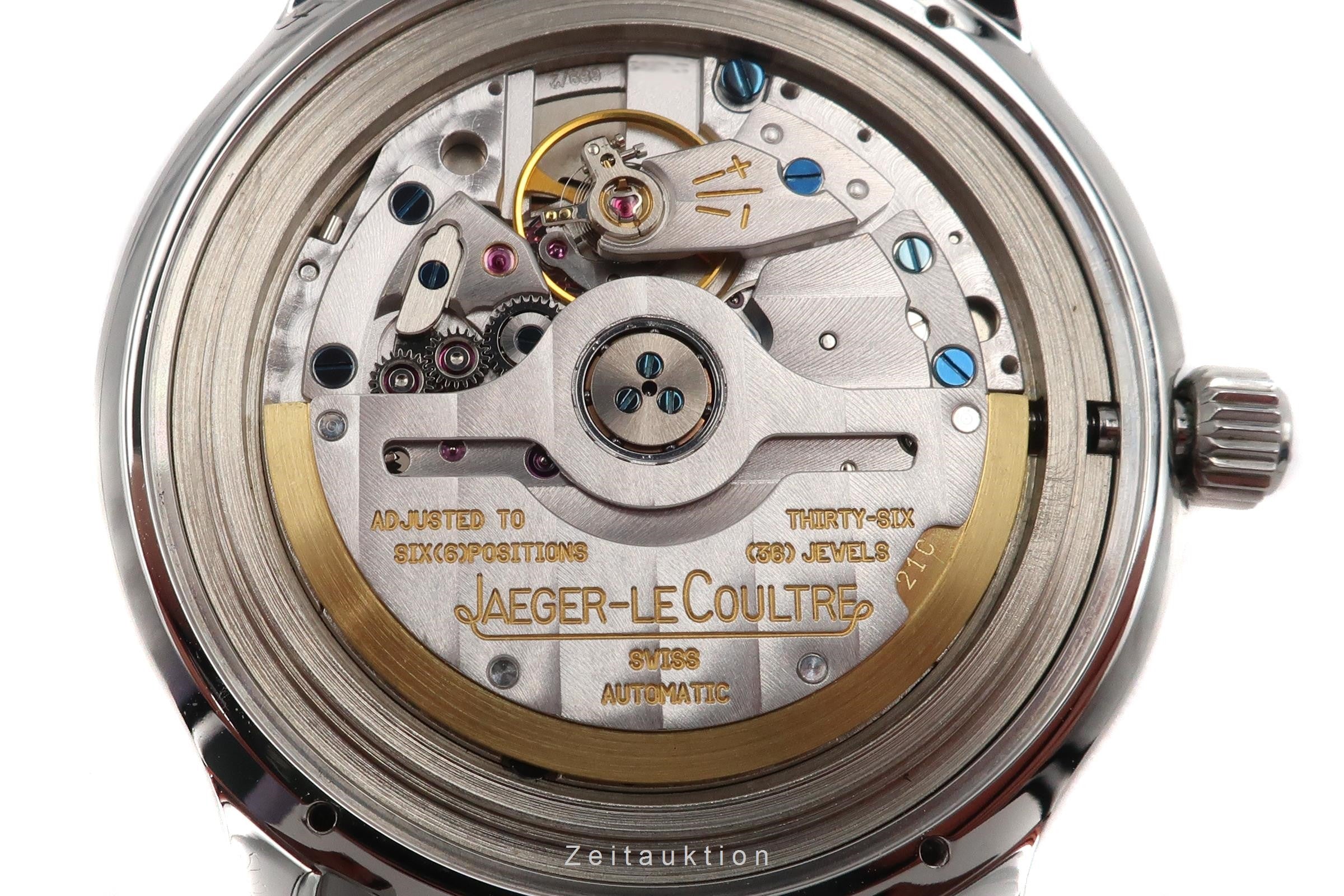 Jaeger LeCoultre Master Control steel automatic men's watch 140.8.89,140.840.892  [2207718]