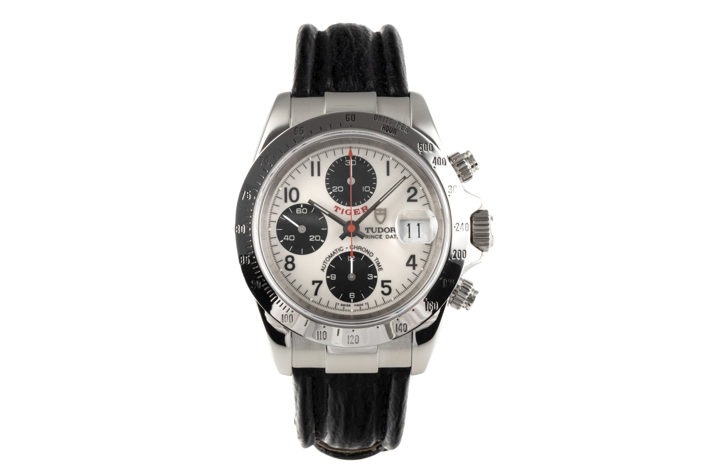 Tudor Prince Date chronograph steel automatic men's watch 79280P  [2300013]