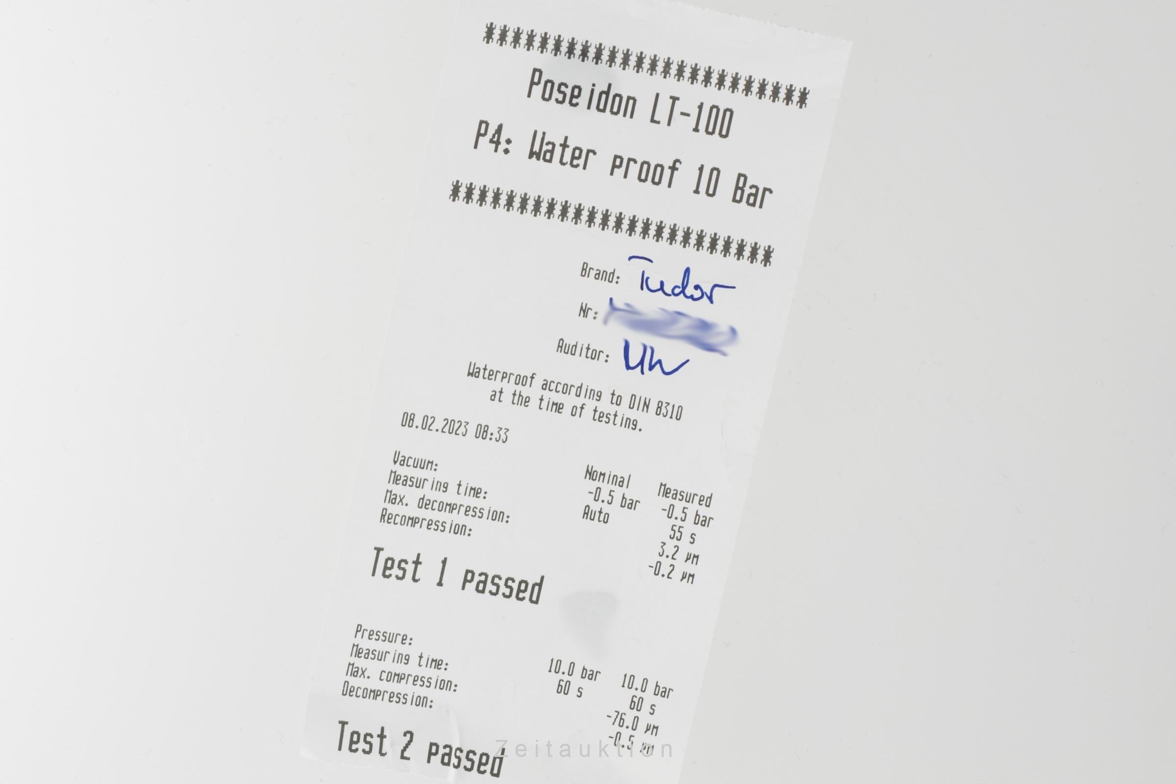 Tudor Prince Date chronograph steel automatic men's watch 79280P  [2300013]