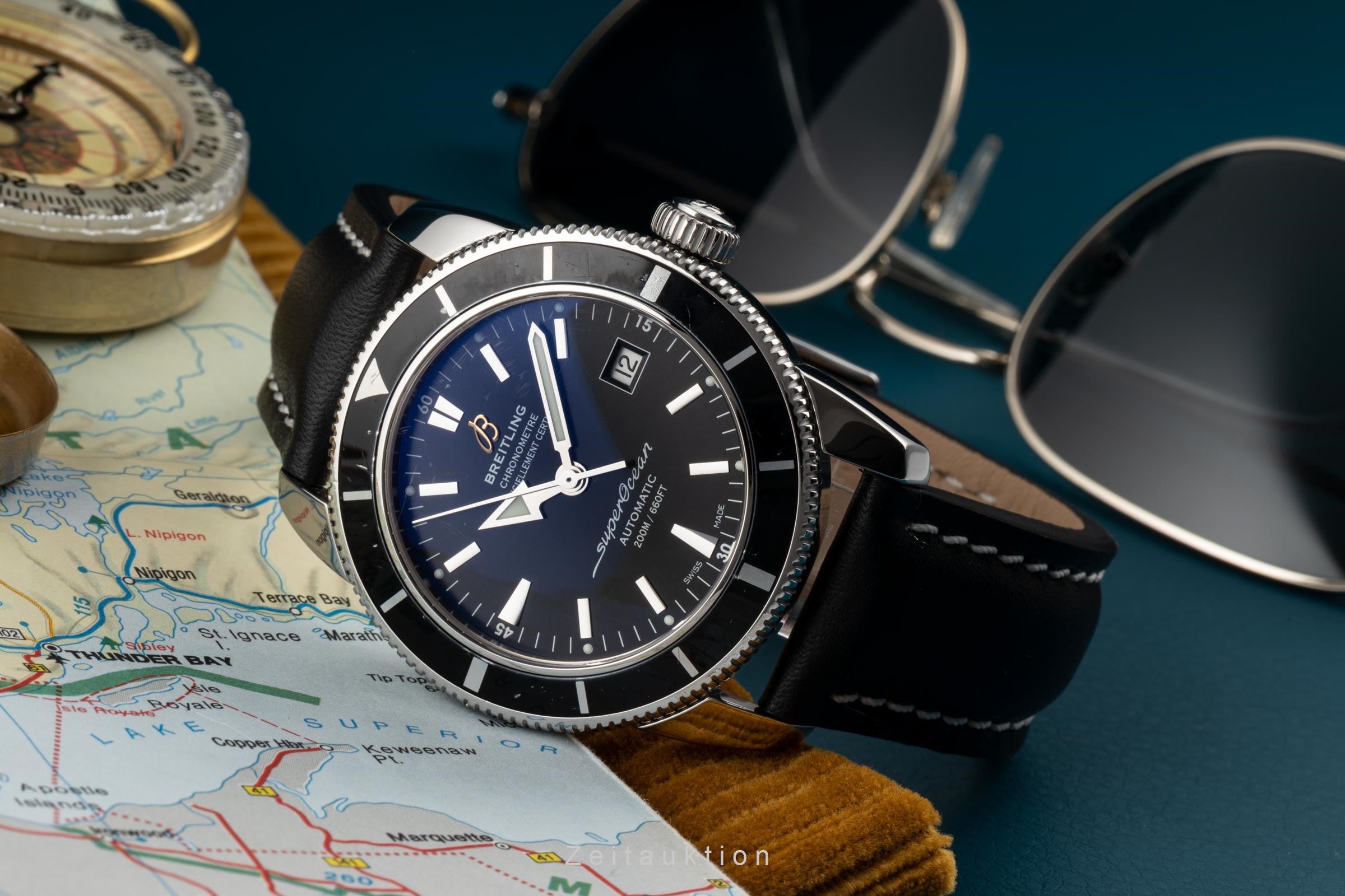 Breitling Superocean acciaio automatismo orologio da uomo A17321 LP: 4950EUR  [2300019]