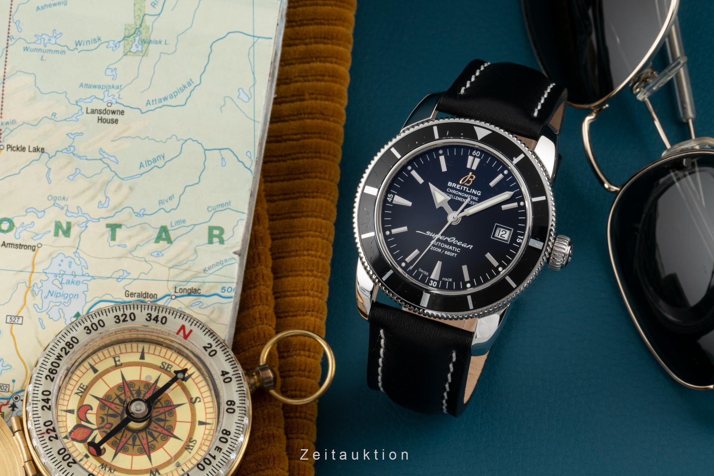 Breitling Superocean acciaio automatismo orologio da uomo A17321 LP: 4950EUR  [2300019]