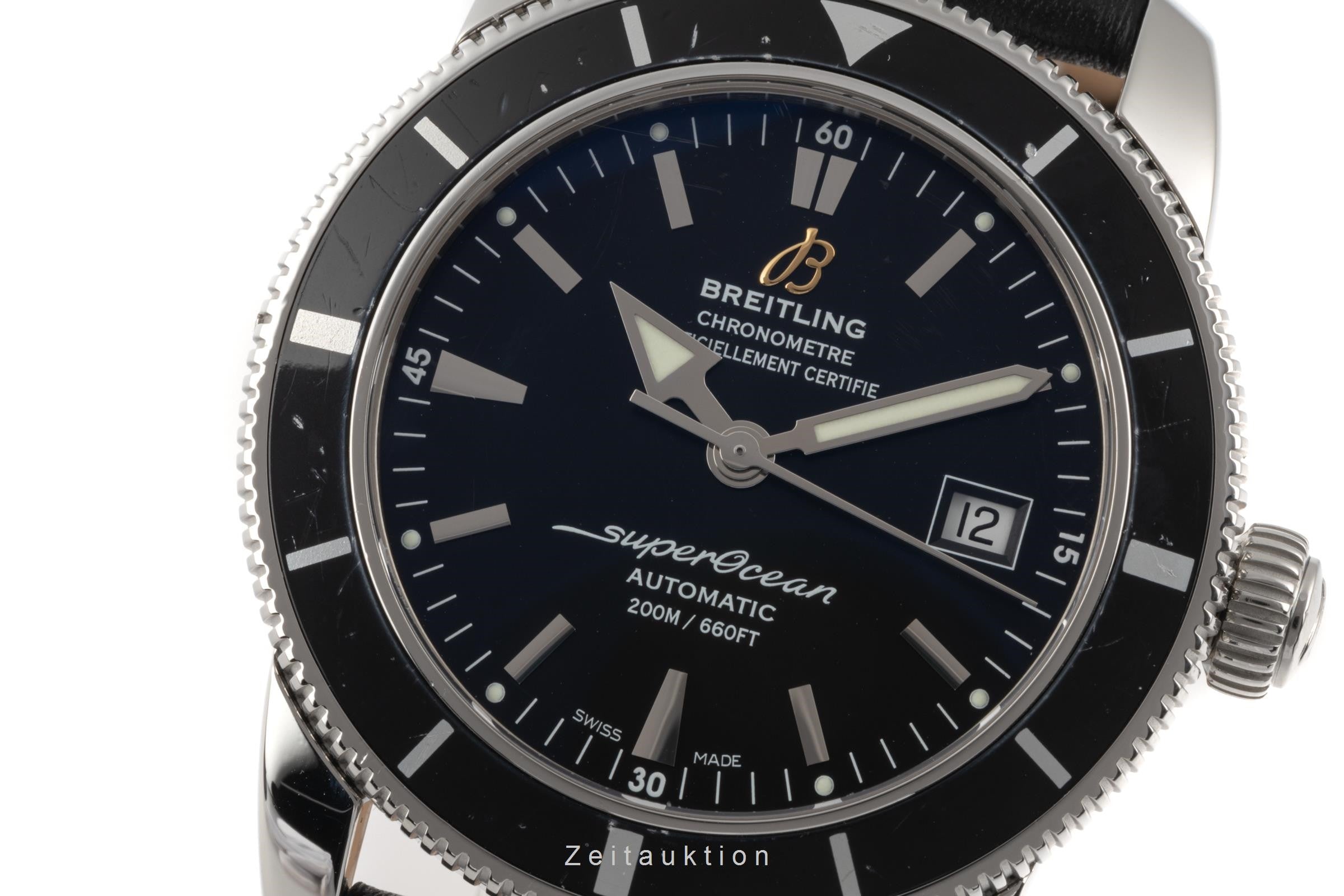 Breitling Superocean acciaio automatismo orologio da uomo A17321 LP: 4950EUR  [2300019]