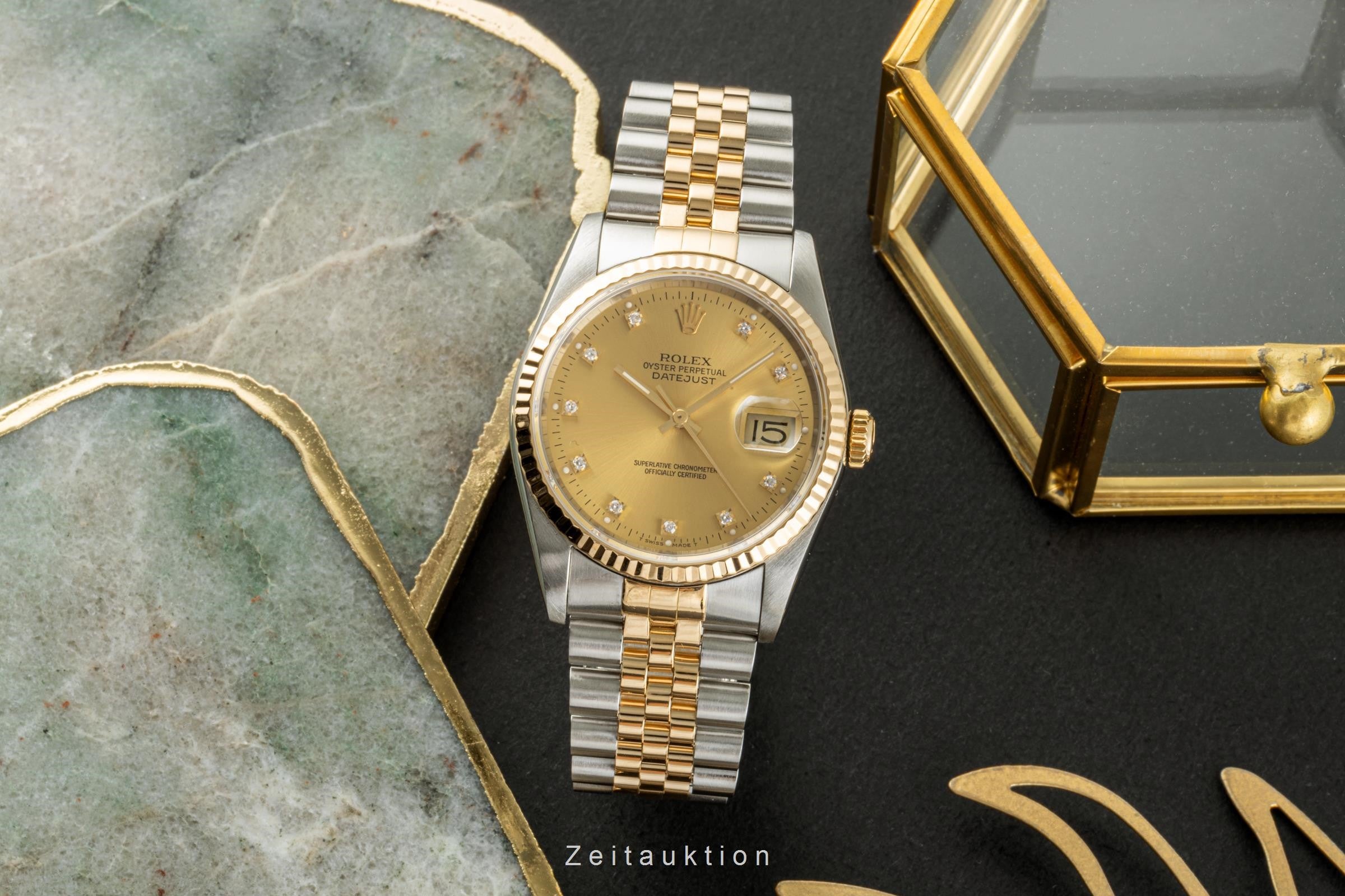 Rolex Datejust steel / gold automatic Kal. 3135 Ref. 16233 | 2300063