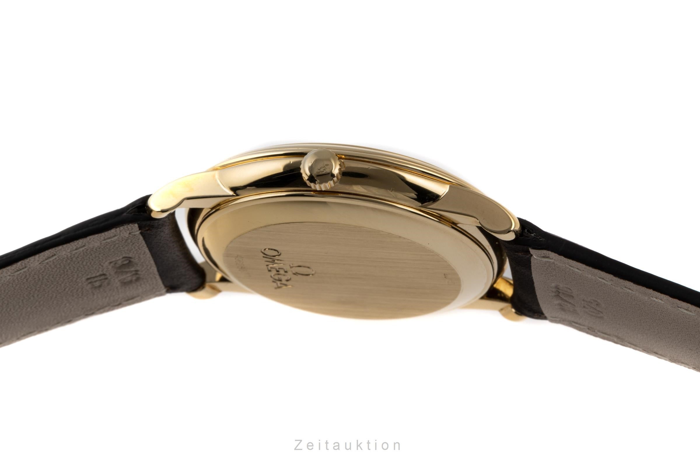 Omega De Ville 18 ct gold automatic men's watch 166.1050,168.1050, 366.1050, 4600.11.02  LP: 13400EUR  [2300073]