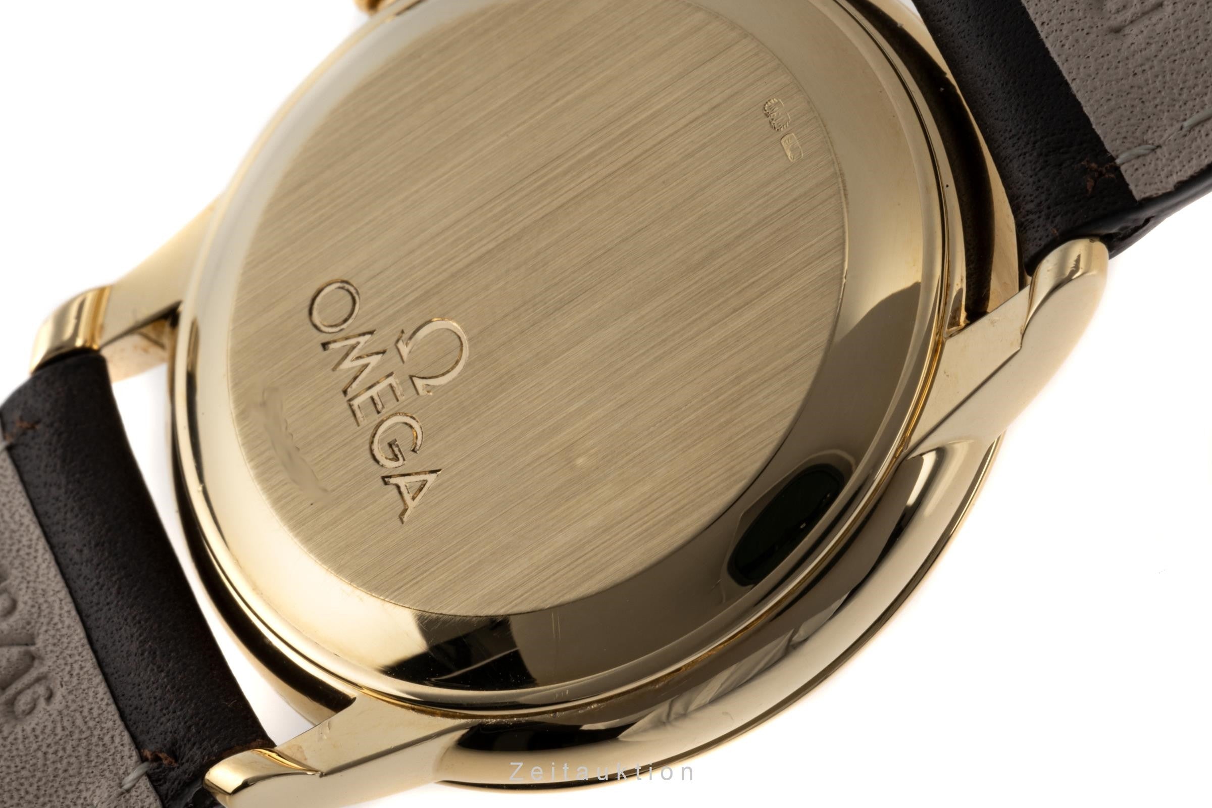 Omega De Ville 18 ct gold automatic men's watch 166.1050,168.1050, 366.1050, 4600.11.02  LP: 13400EUR  [2300073]