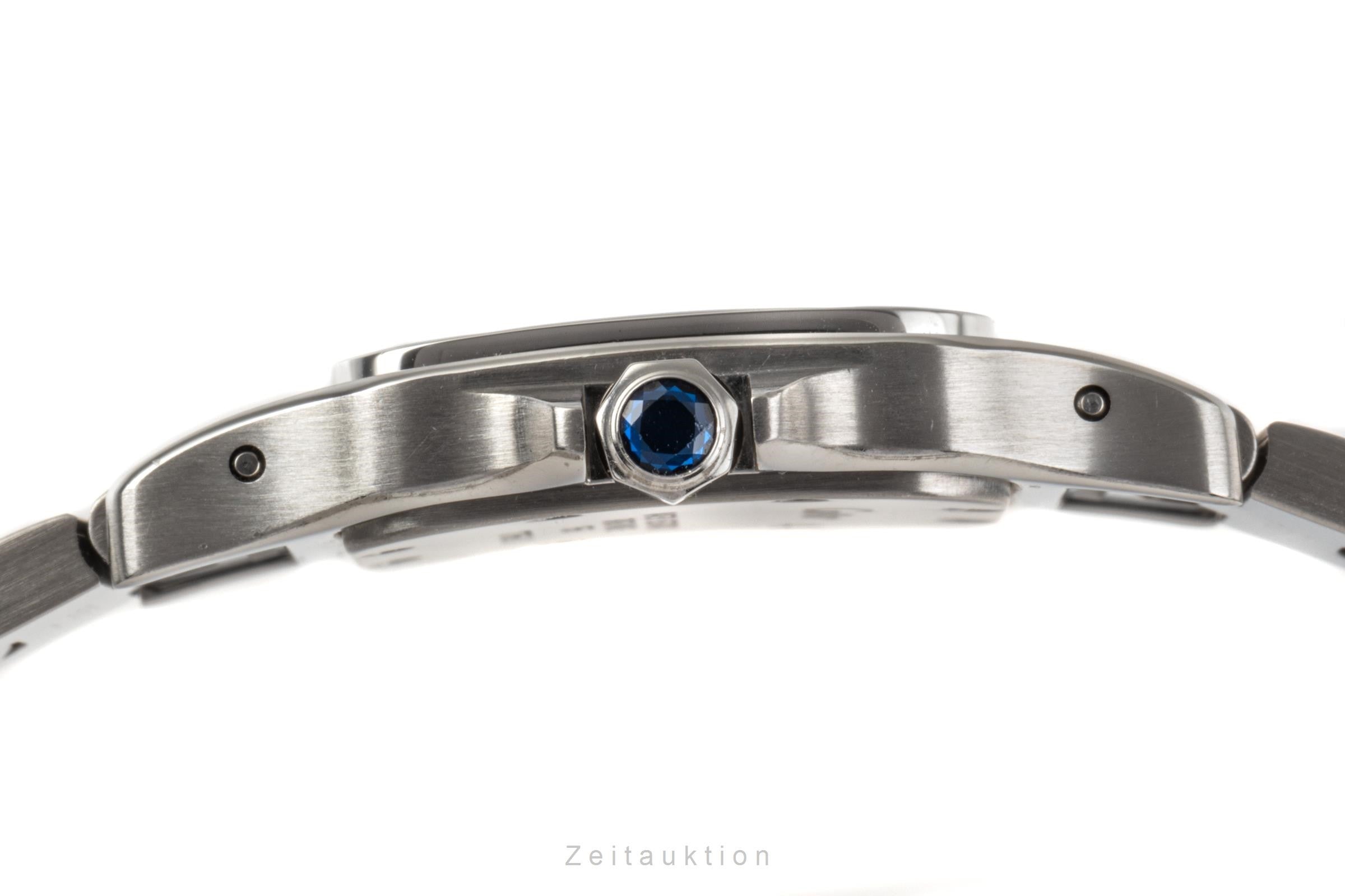 Cartier Santos acciaio quarzo orologio da donna 1565 LP: 3700EUR  [2300082]