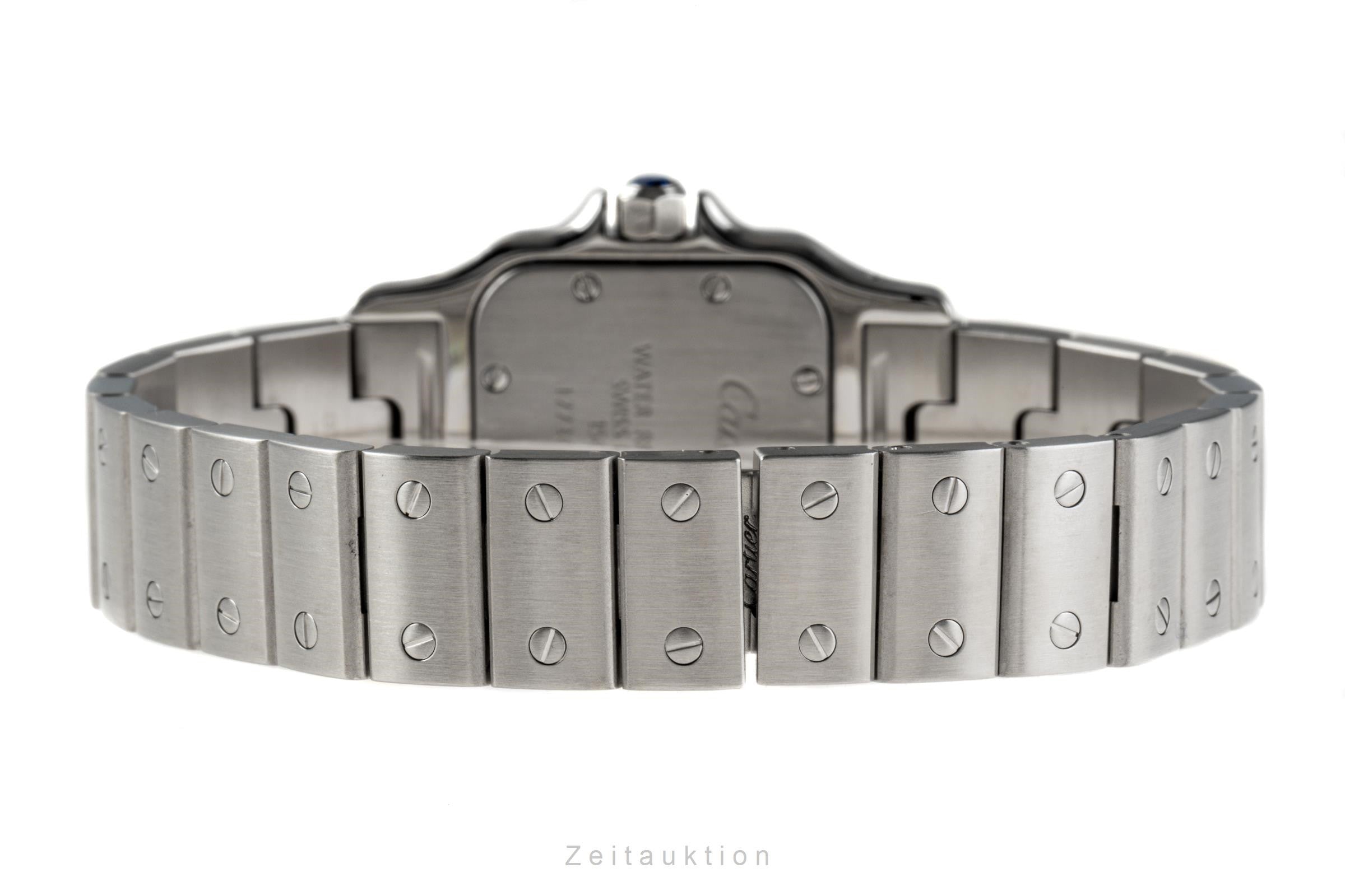 Cartier Santos acciaio quarzo orologio da donna 1565 LP: 3700EUR  [2300082]