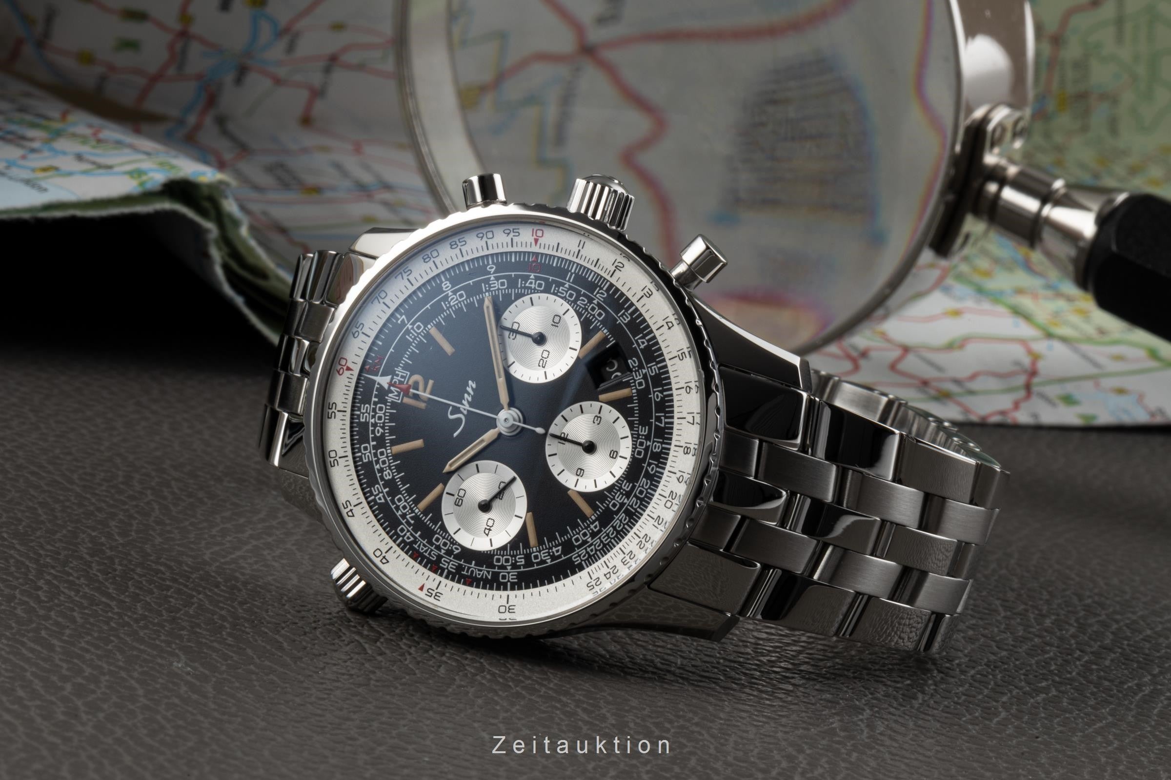 Sinn 903 St B E Navigationschronograph Automatik Herrenuhr 903.045 NP: 3390,- € [2300088]
