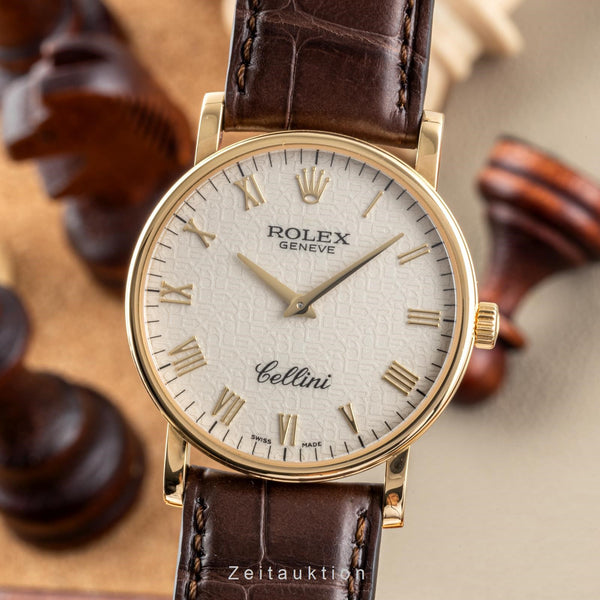Rolex Cellini or 18 ct à remontage manuel montre pour hommes 5115  [2300145]