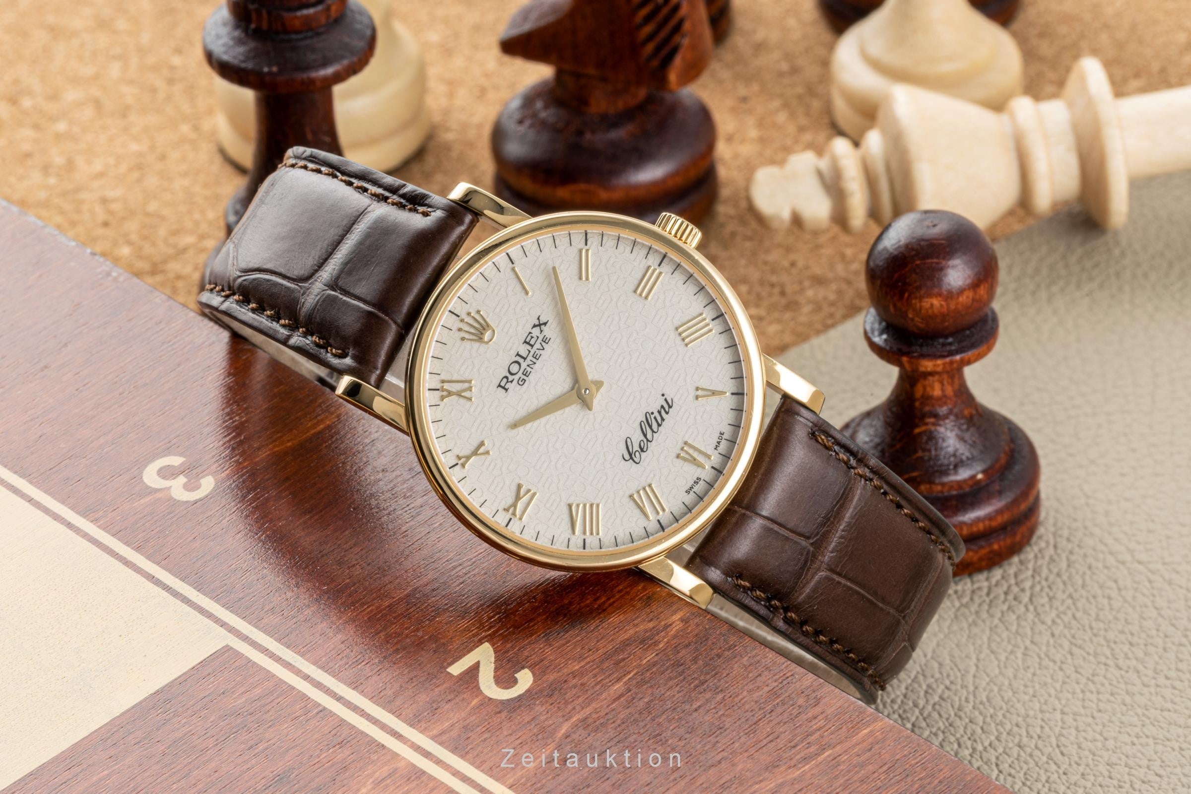 Rolex Cellini or 18 ct à remontage manuel montre pour hommes 5115  [2300145]