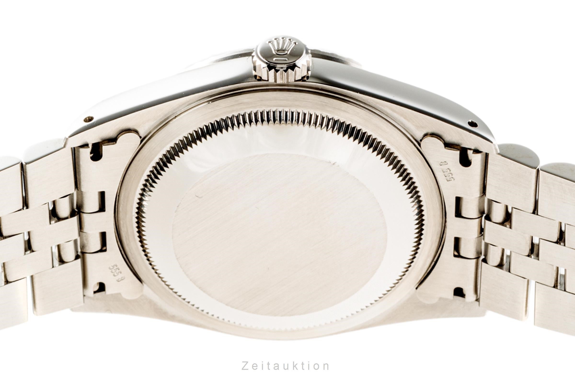 Rolex Datejust 36 Edelstahl Automatik Herrenuhr Ref. 16220 VP: 8750,- € [2300150]