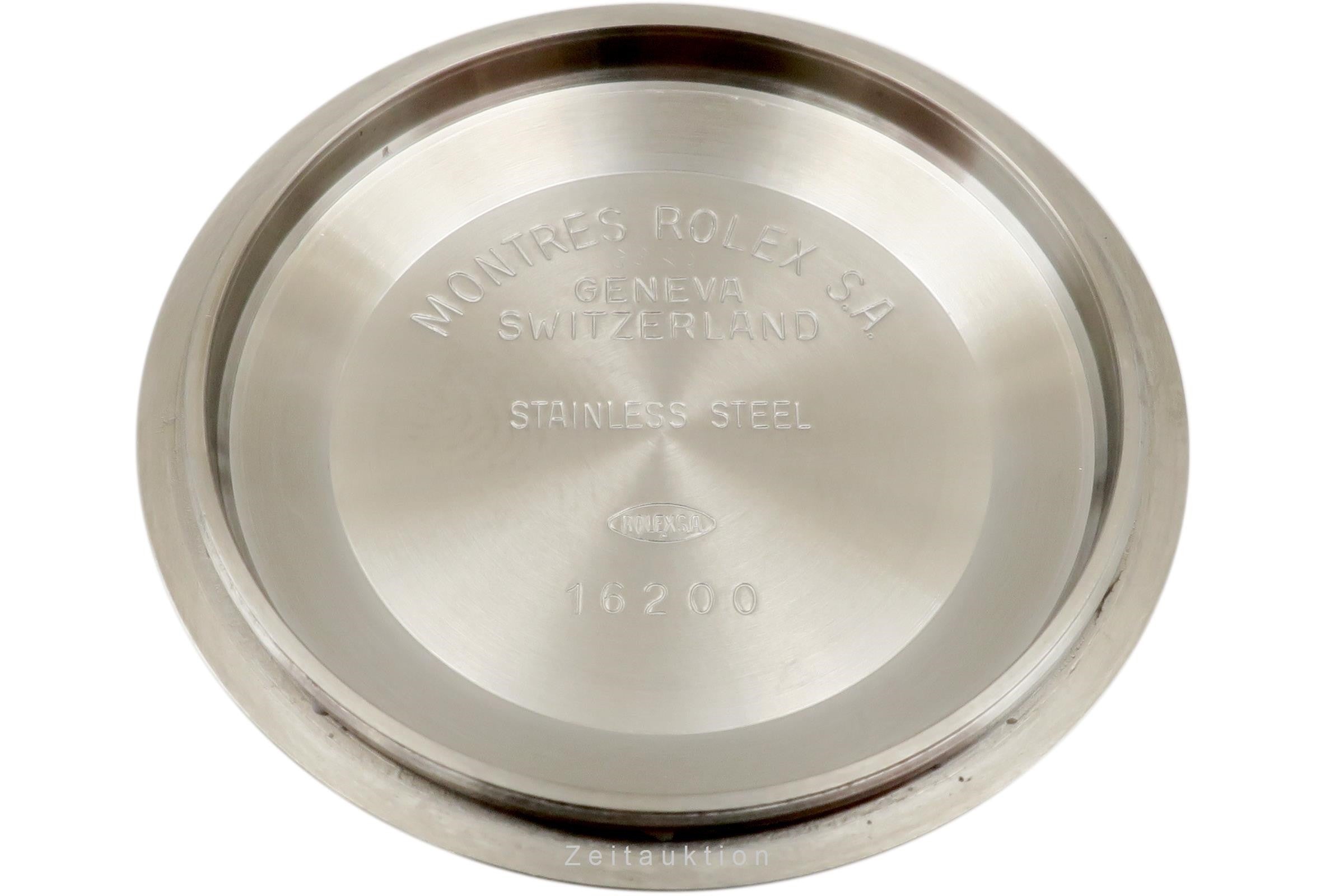 Rolex Datejust 36 Edelstahl Automatik Herrenuhr Ref. 16220 VP: 8750,- € [2300150]