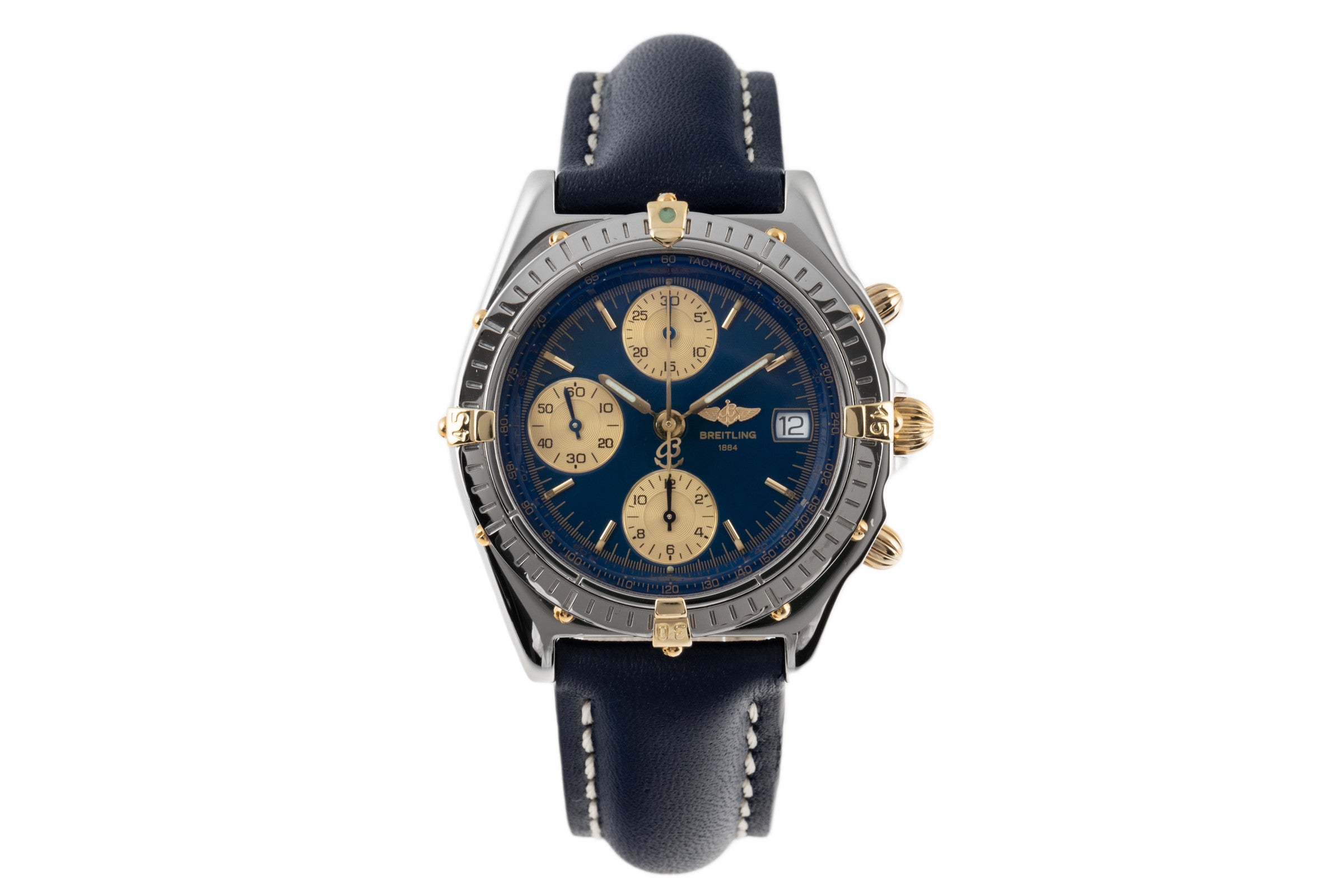 Breitling Chronomat chronograph steel / gold automatic men's watch B13050.1  [2300157]