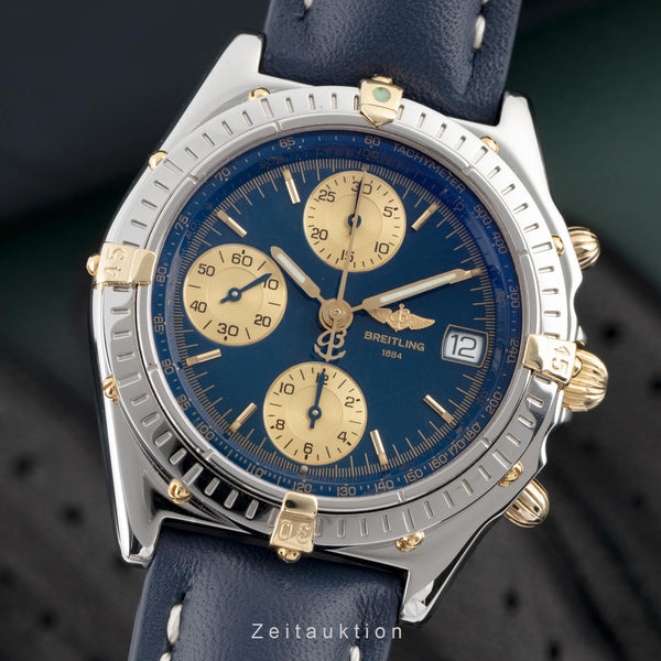 Breitling Chronomat chronograph steel / gold automatic men's watch B13050.1  [2300157]