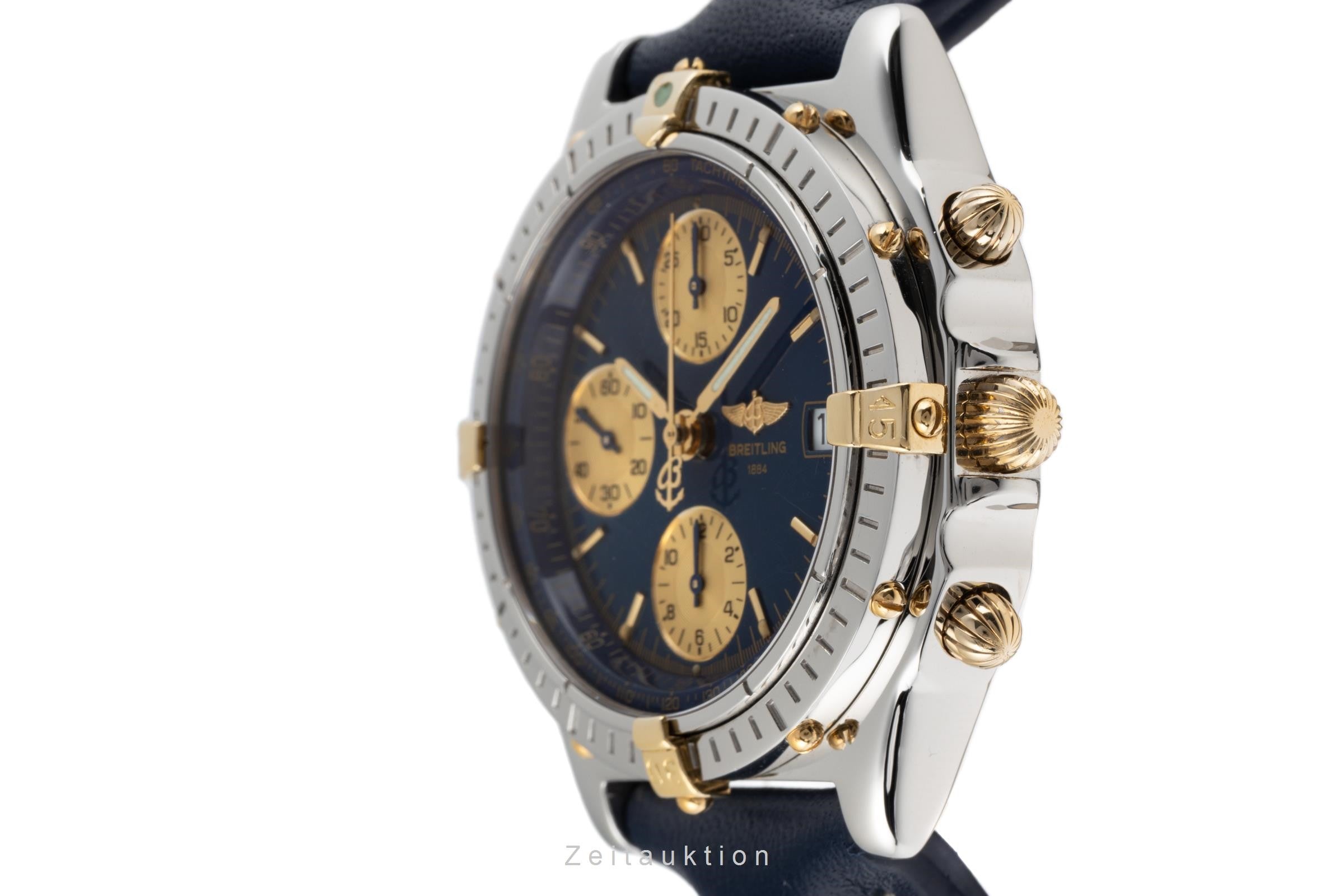 Breitling Chronomat chronograph steel / gold automatic men's watch B13050.1  [2300157]
