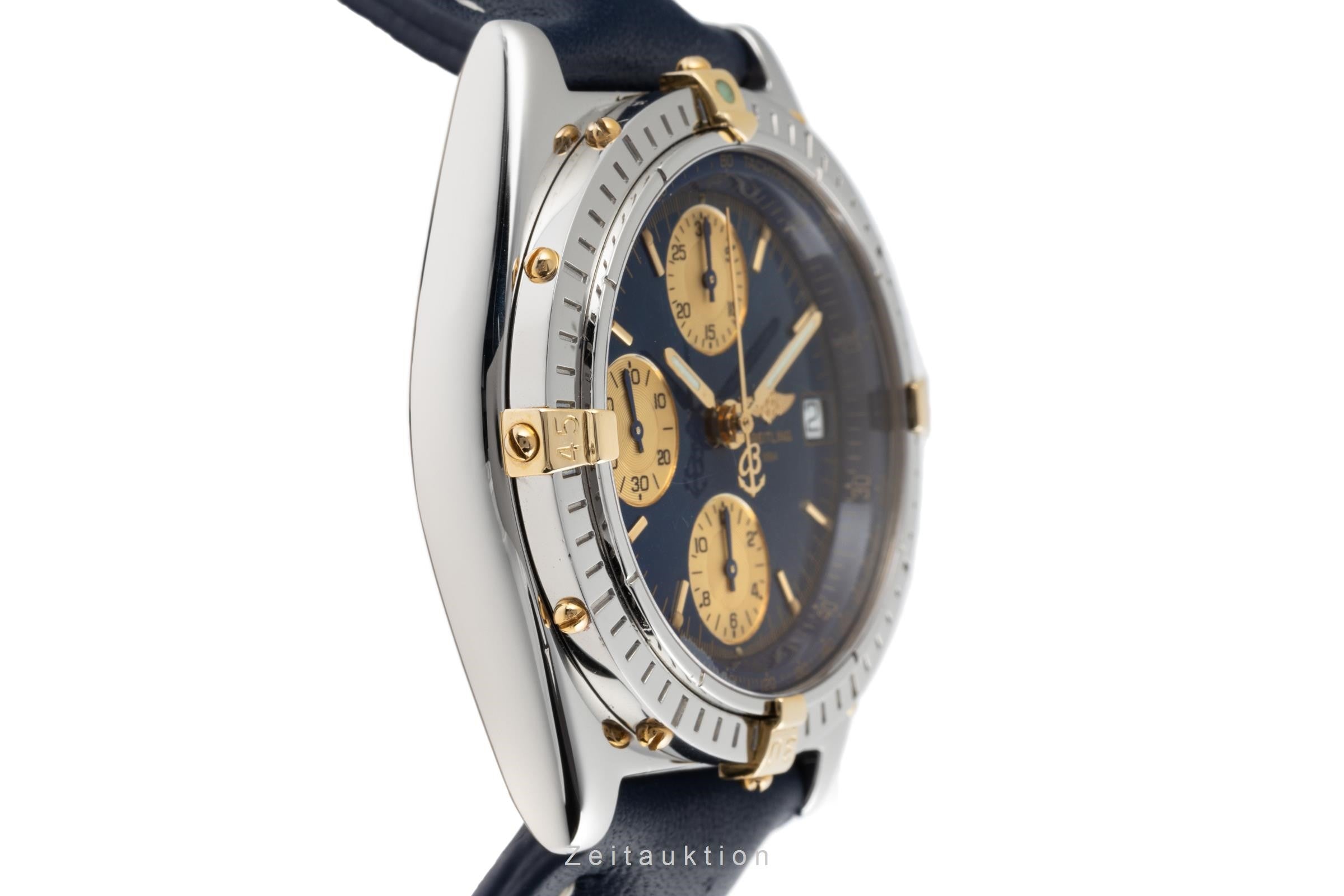 Breitling Chronomat chronograph steel / gold automatic men's watch B13050.1  [2300157]