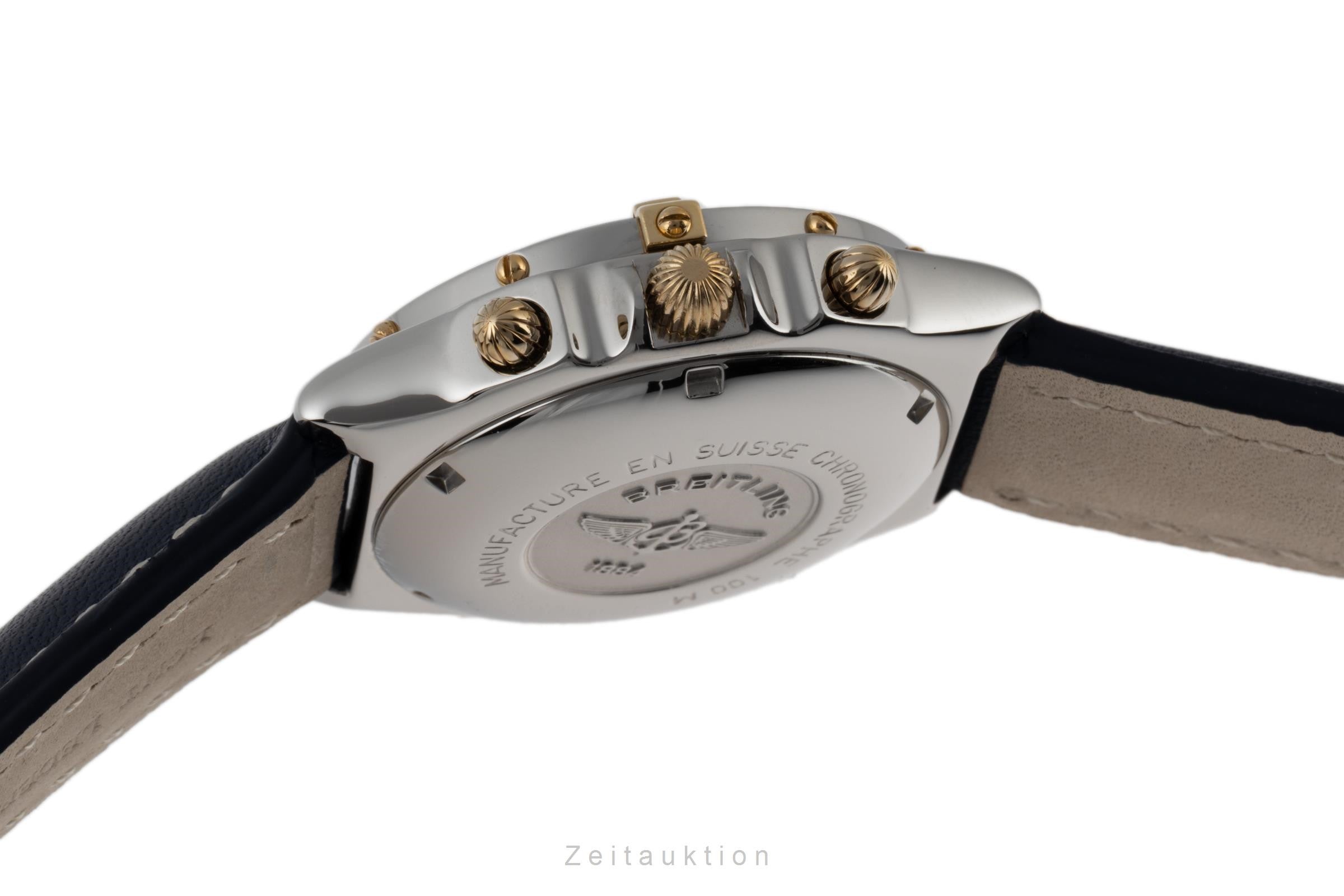 Breitling Chronomat chronograph steel / gold automatic men's watch B13050.1  [2300157]