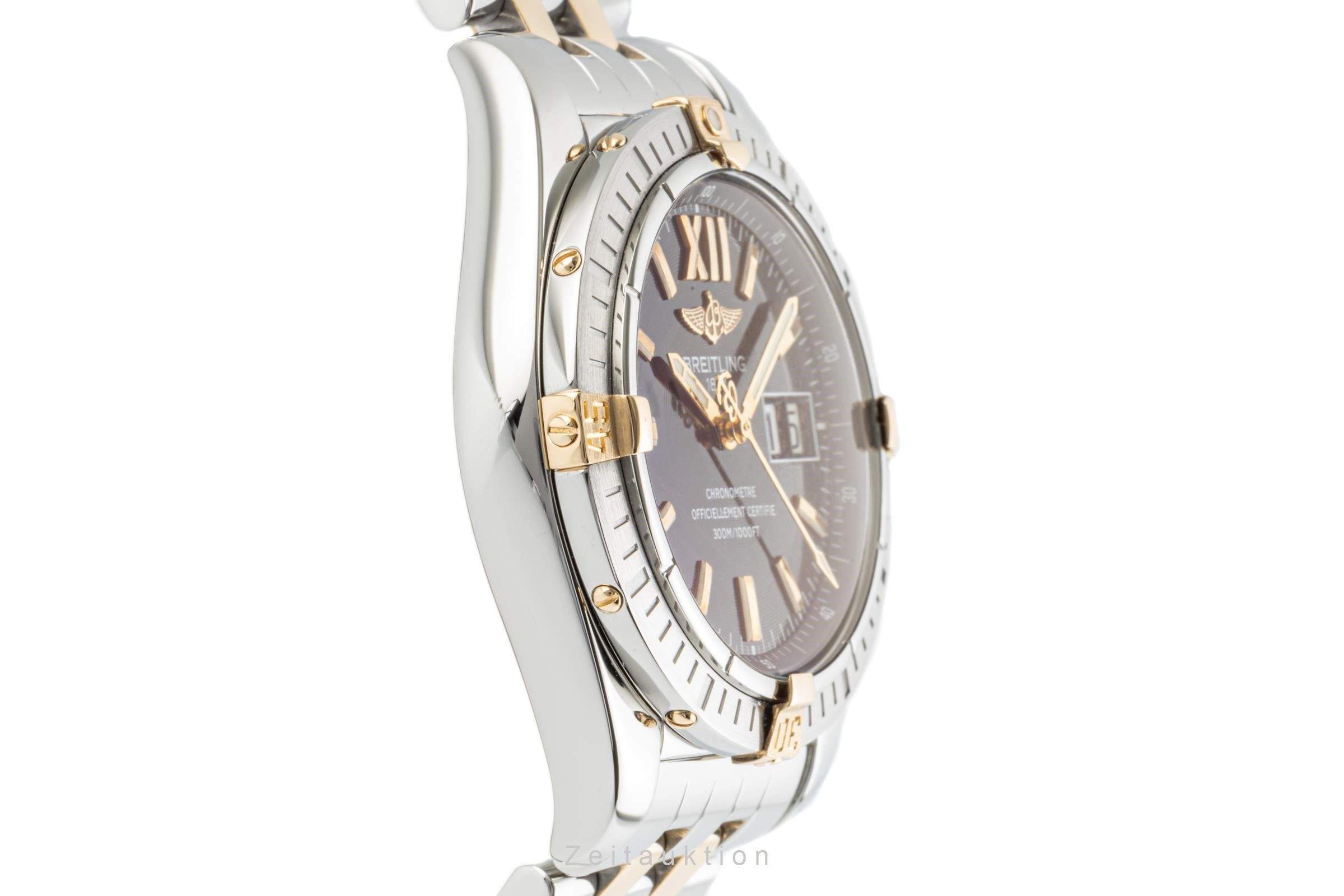 Breitling Cockpit acciaio / oro automatismo orologio da uomo B49350 LP: 4420EUR  [2300172]