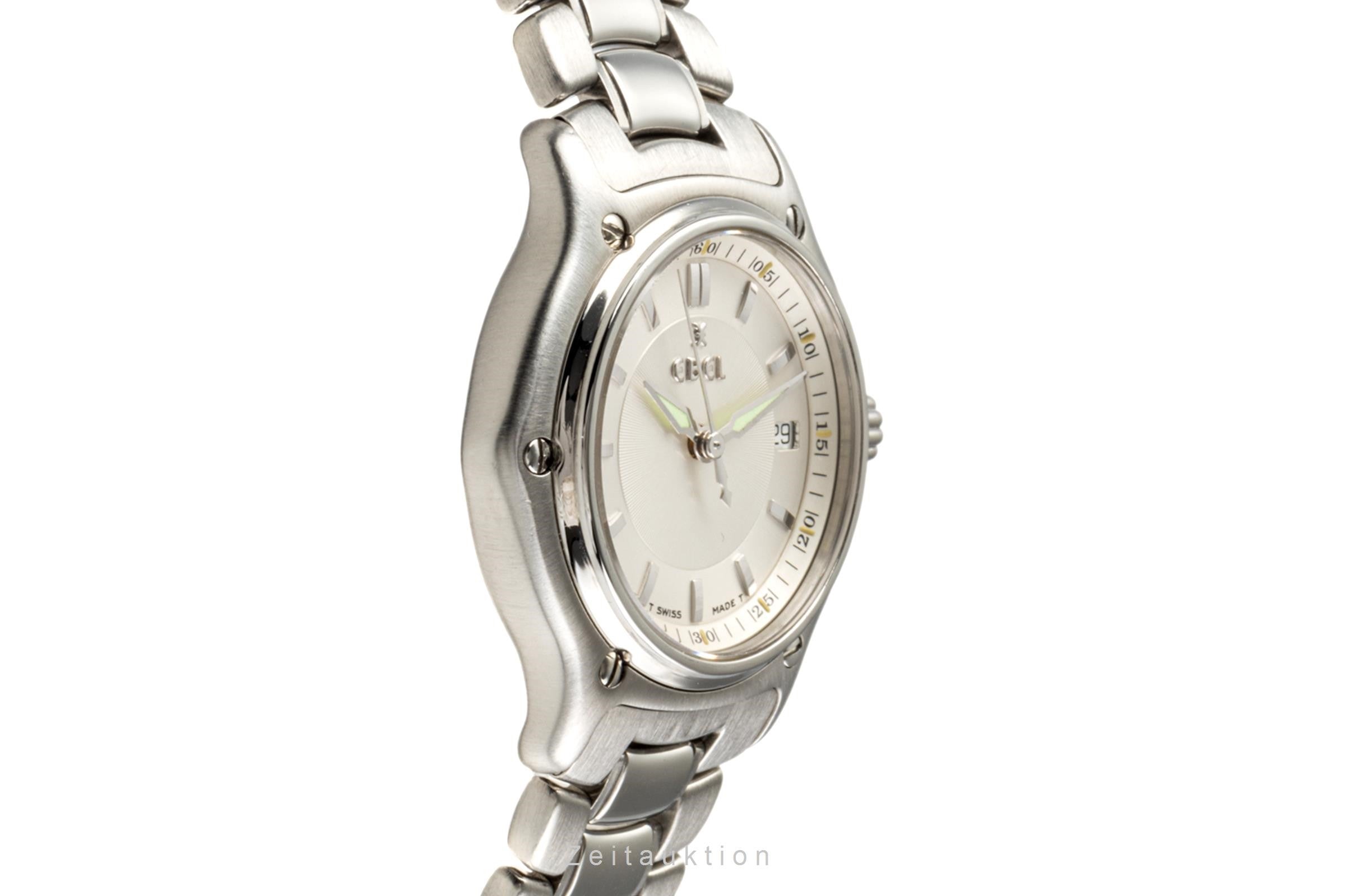 Ebel 1911 acero cuarzo reloj para damas  9087221  [2300187]