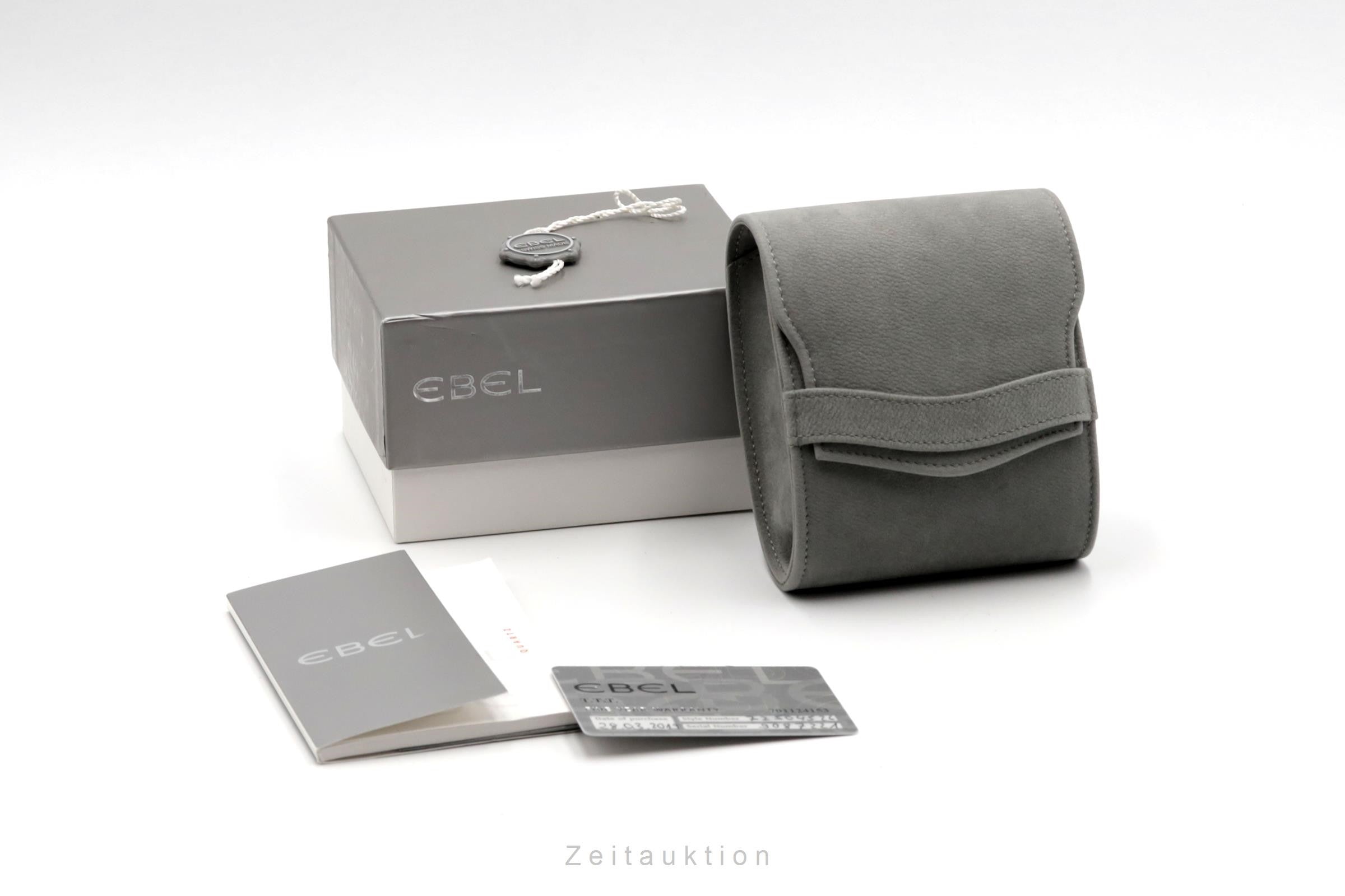 Ebel 1911 acero cuarzo reloj para damas  9087221  [2300187]