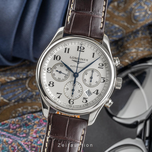 Longines Master Collection chronograph steel automatic