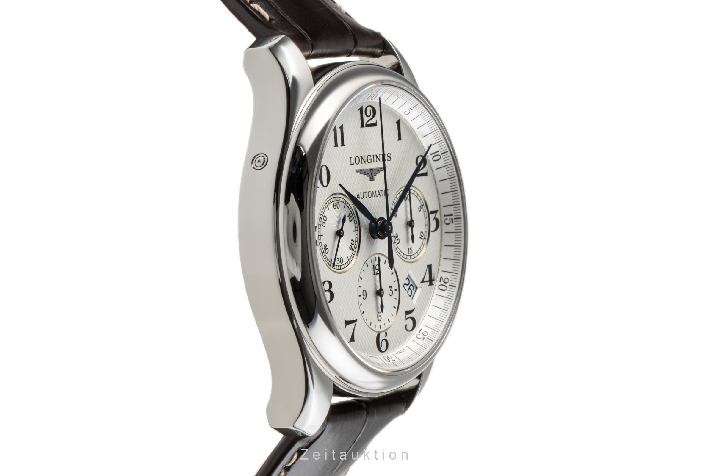 Longines Master Collection chronograph steel automatic men's watch L27594785 LP: 3300EUR  [2300195]