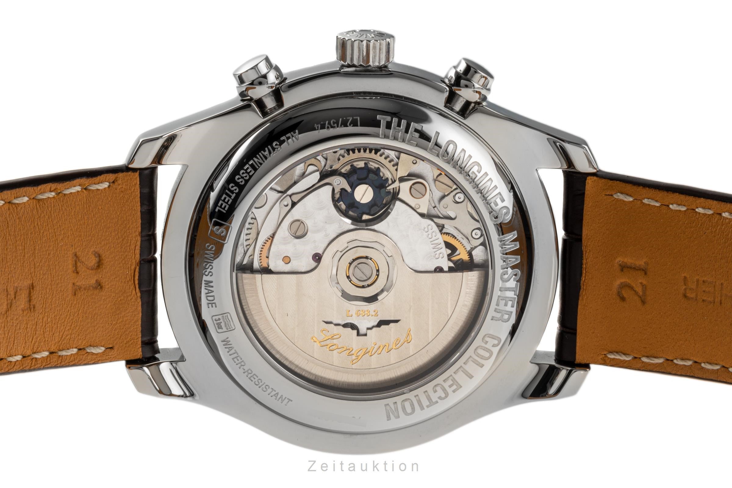 Longines Master Collection chronograph steel automatic men's watch L27594785 LP: 3300EUR  [2300195]