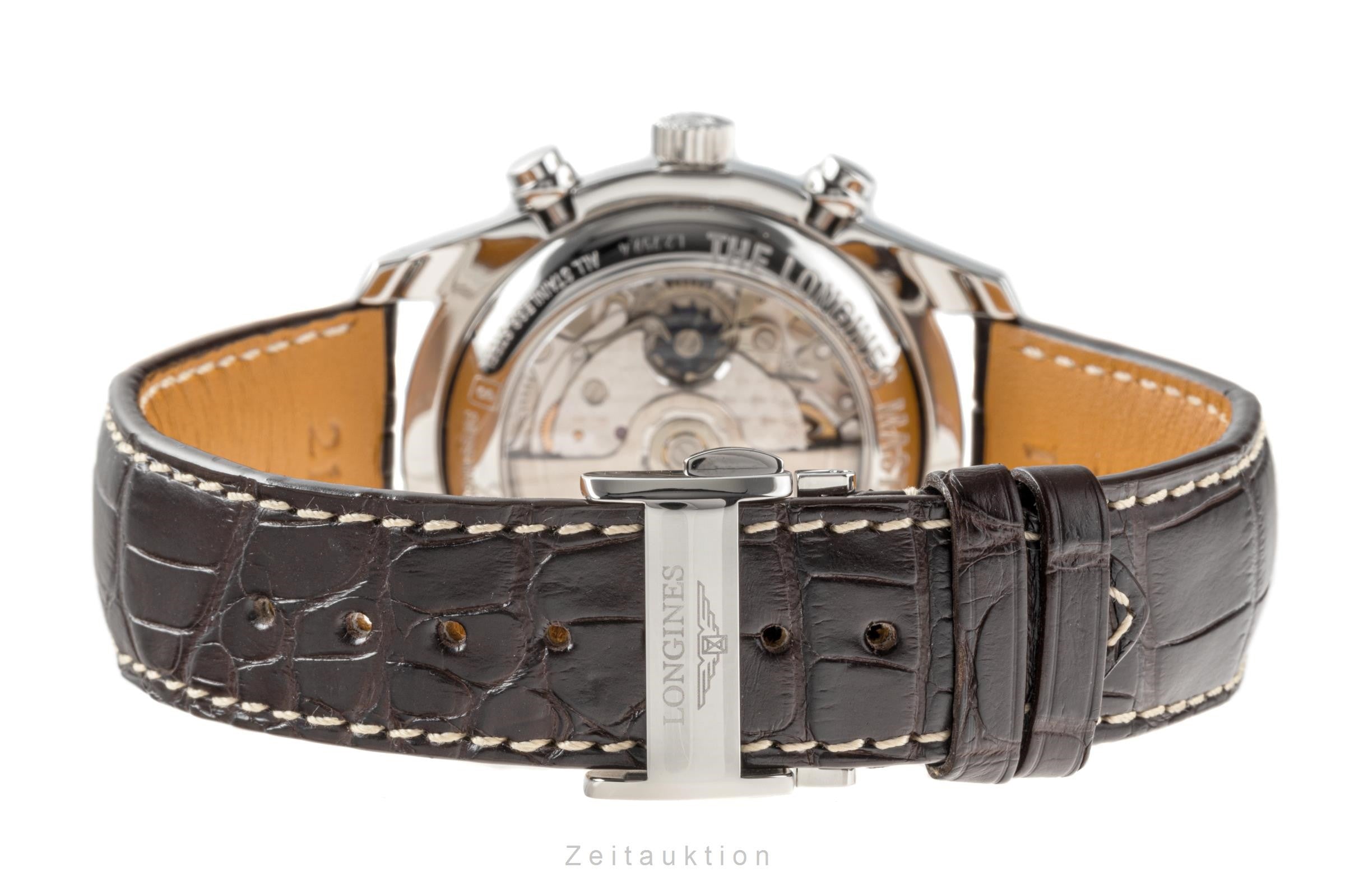 Longines Master Collection chronograph steel automatic men's watch L27594785 LP: 3300EUR  [2300195]
