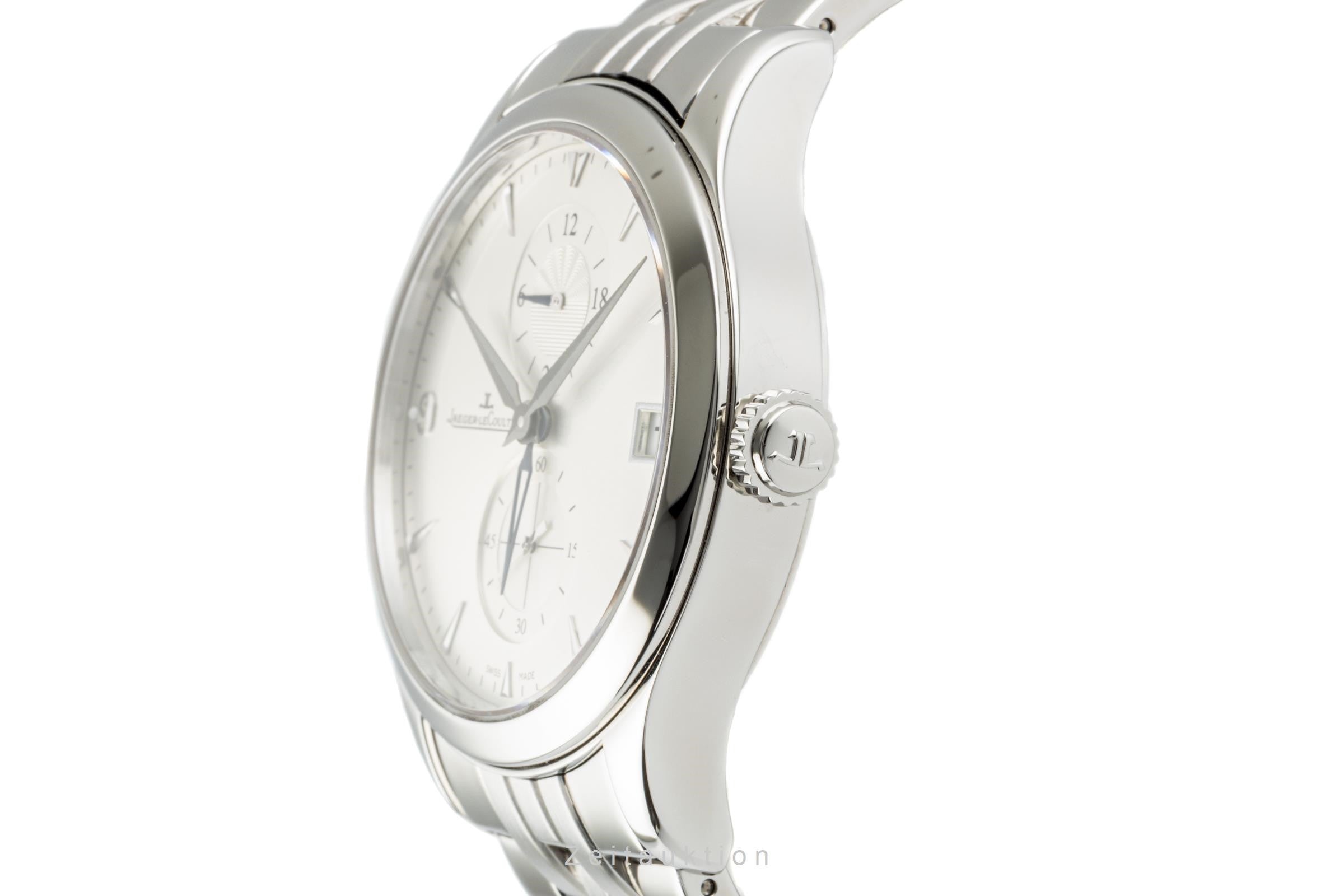 Jaeger LeCoultre Master Hometime steel automatic men's watch 174.8.05.S LP: 9100EUR  [2300219]