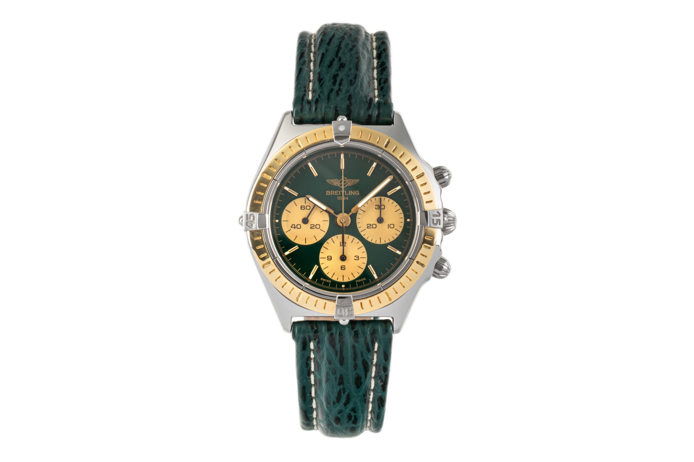 Breitling Callisto steel / gold manual winding men's watch D11047  [2300290]