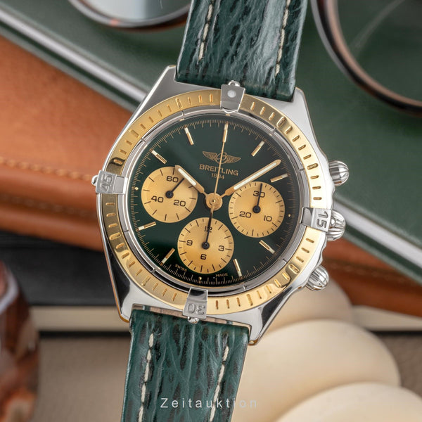 Breitling Callisto steel / gold manual winding men's watch D11047  [2300290]