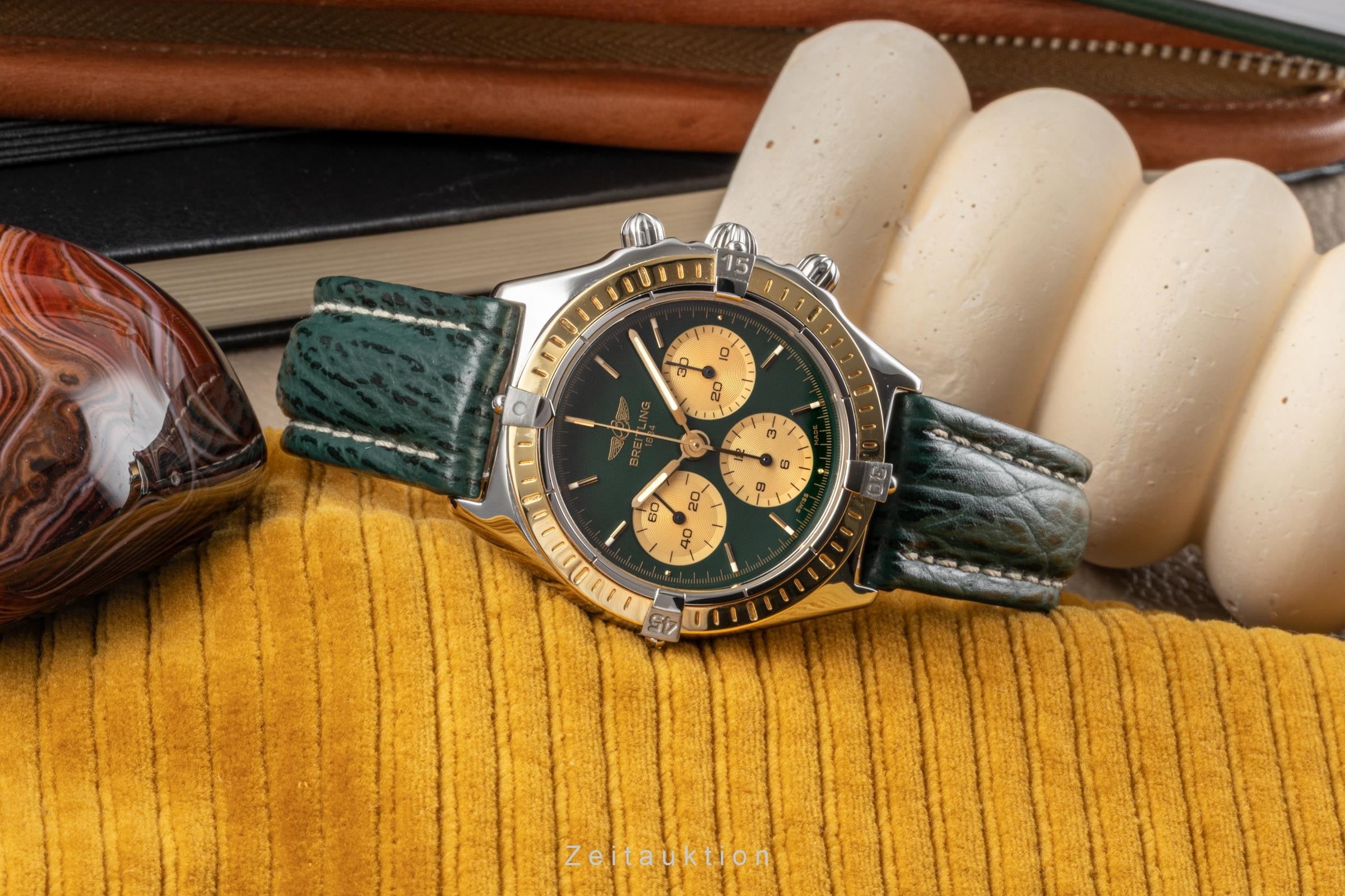 Breitling Callisto steel / gold manual winding men's watch D11047  [2300290]